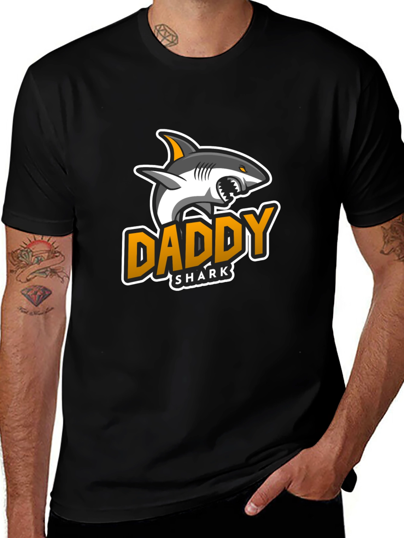 Daddy Shark T-Shirt - Fun Father's Day Gift