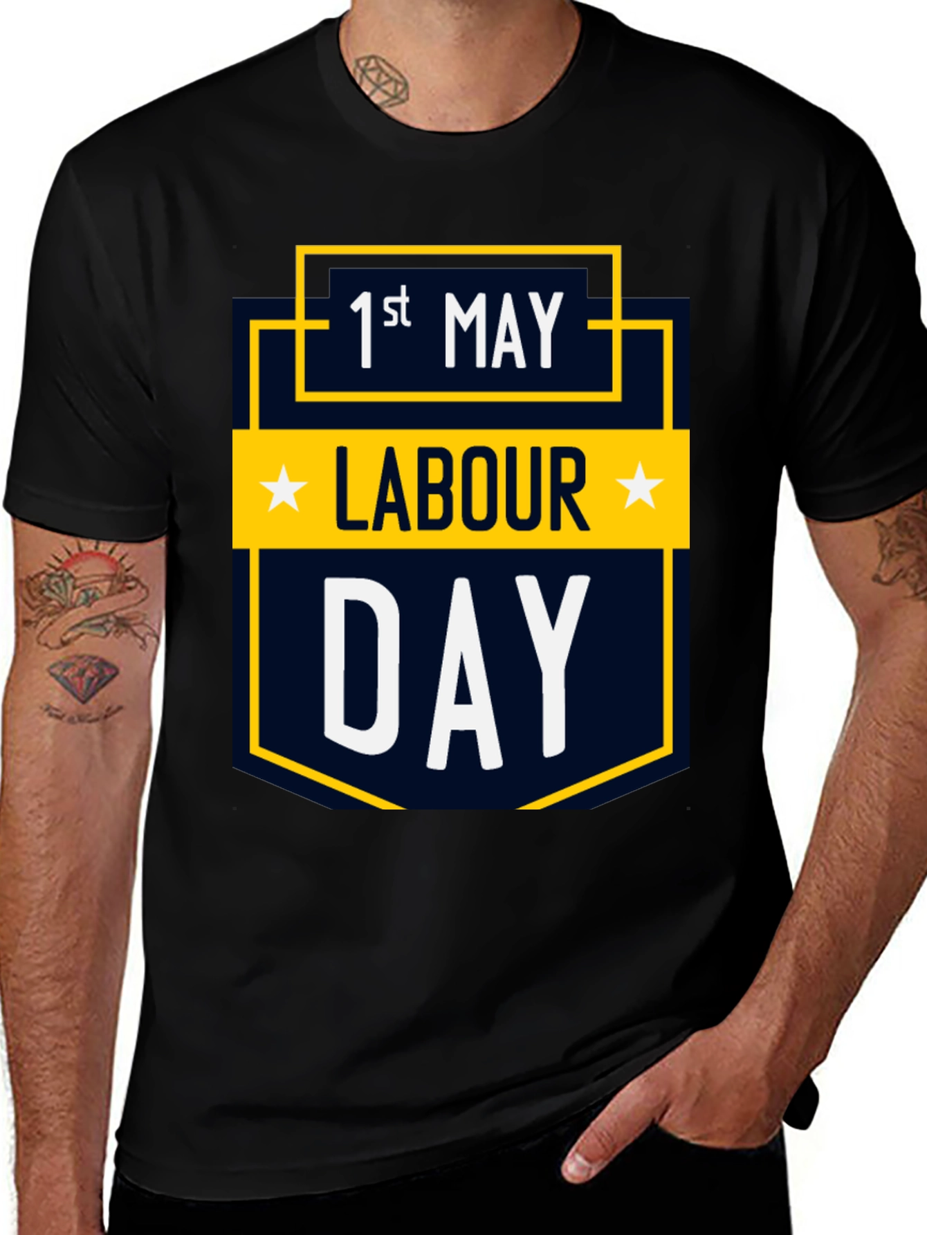Variant 12 of Labour Day 1st May Graphic Tee