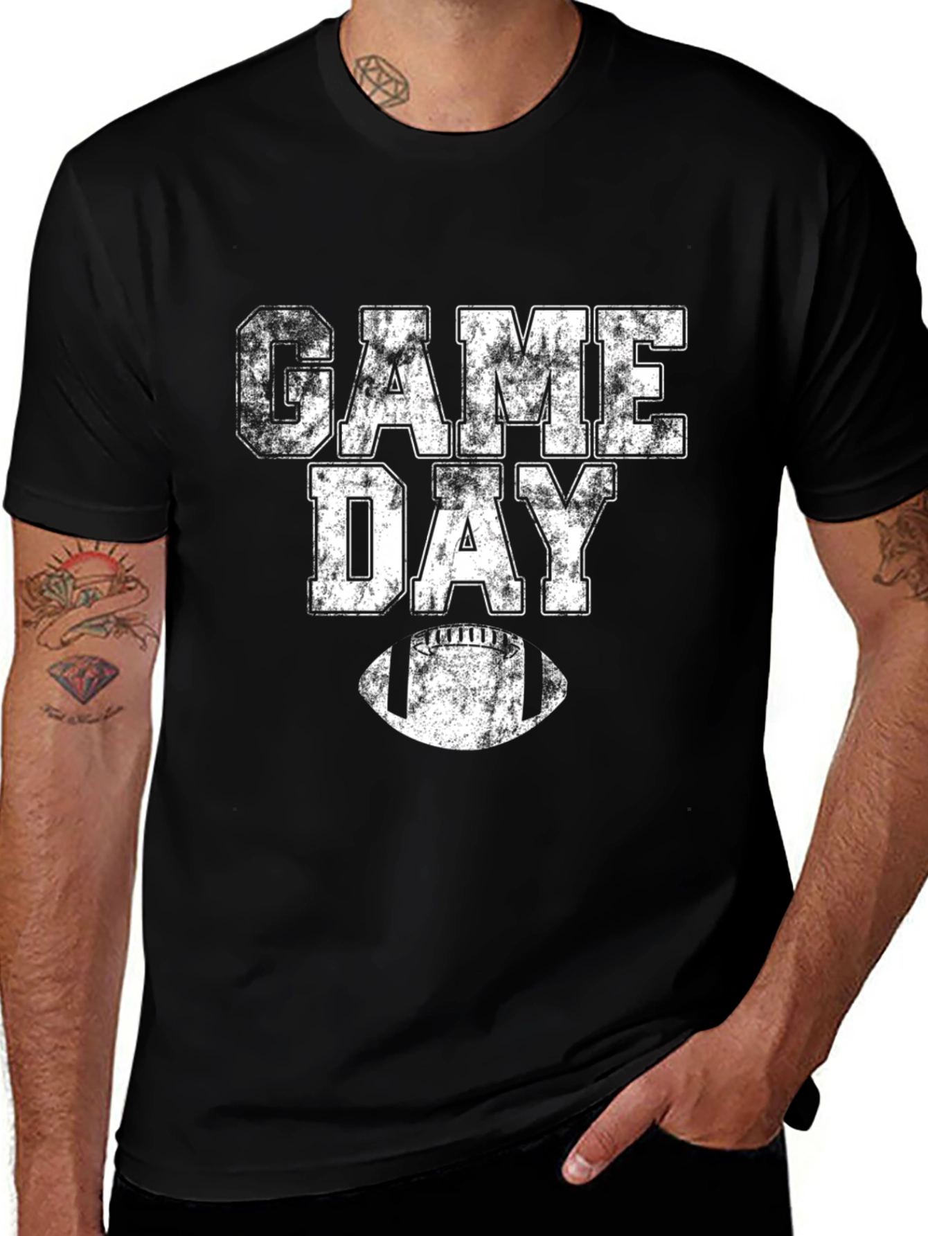 Variant 27 of Game Day Football Graphic T-Shirt