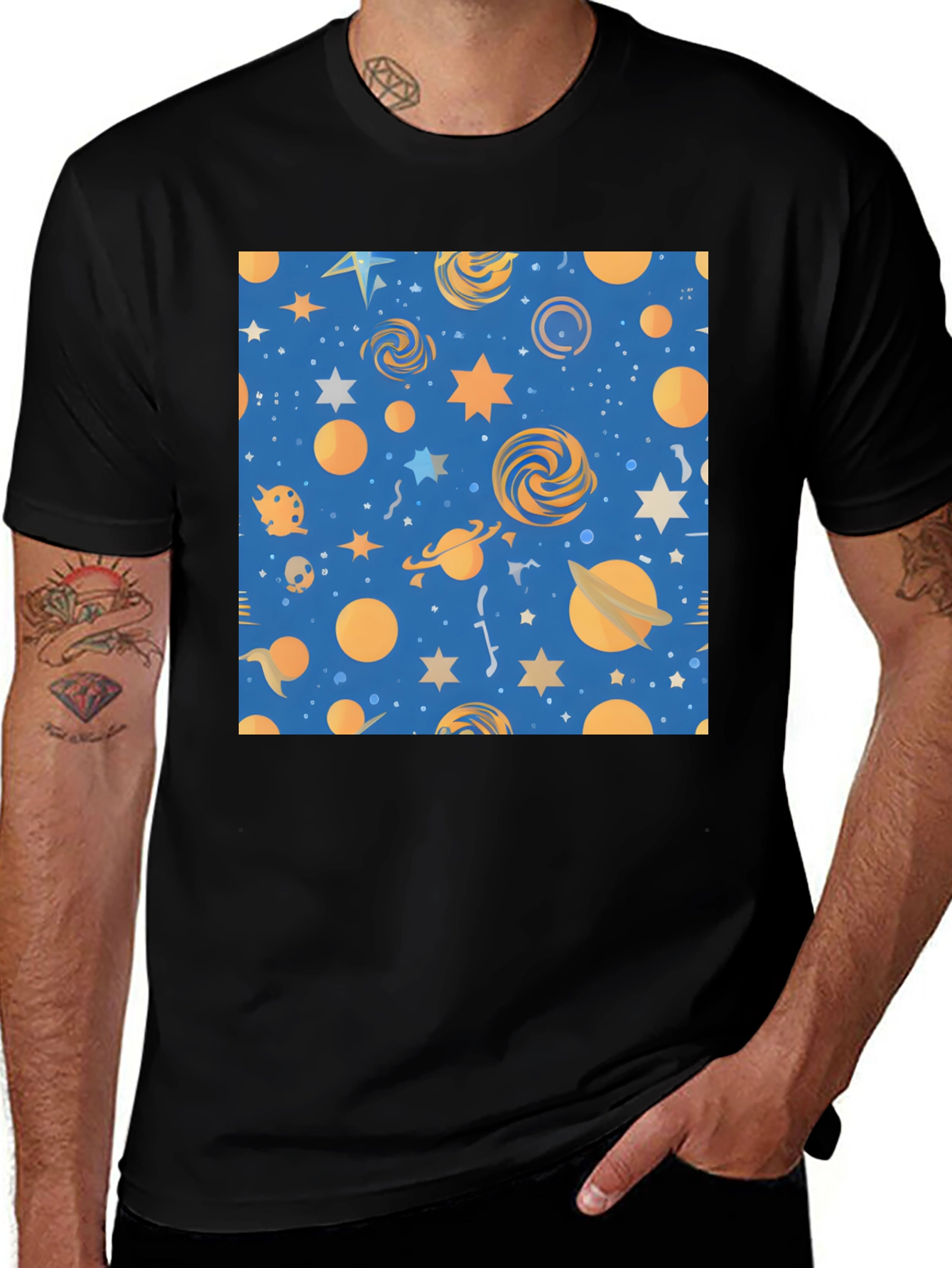 Variant 13 of Galaxy Pattern T-Shirt