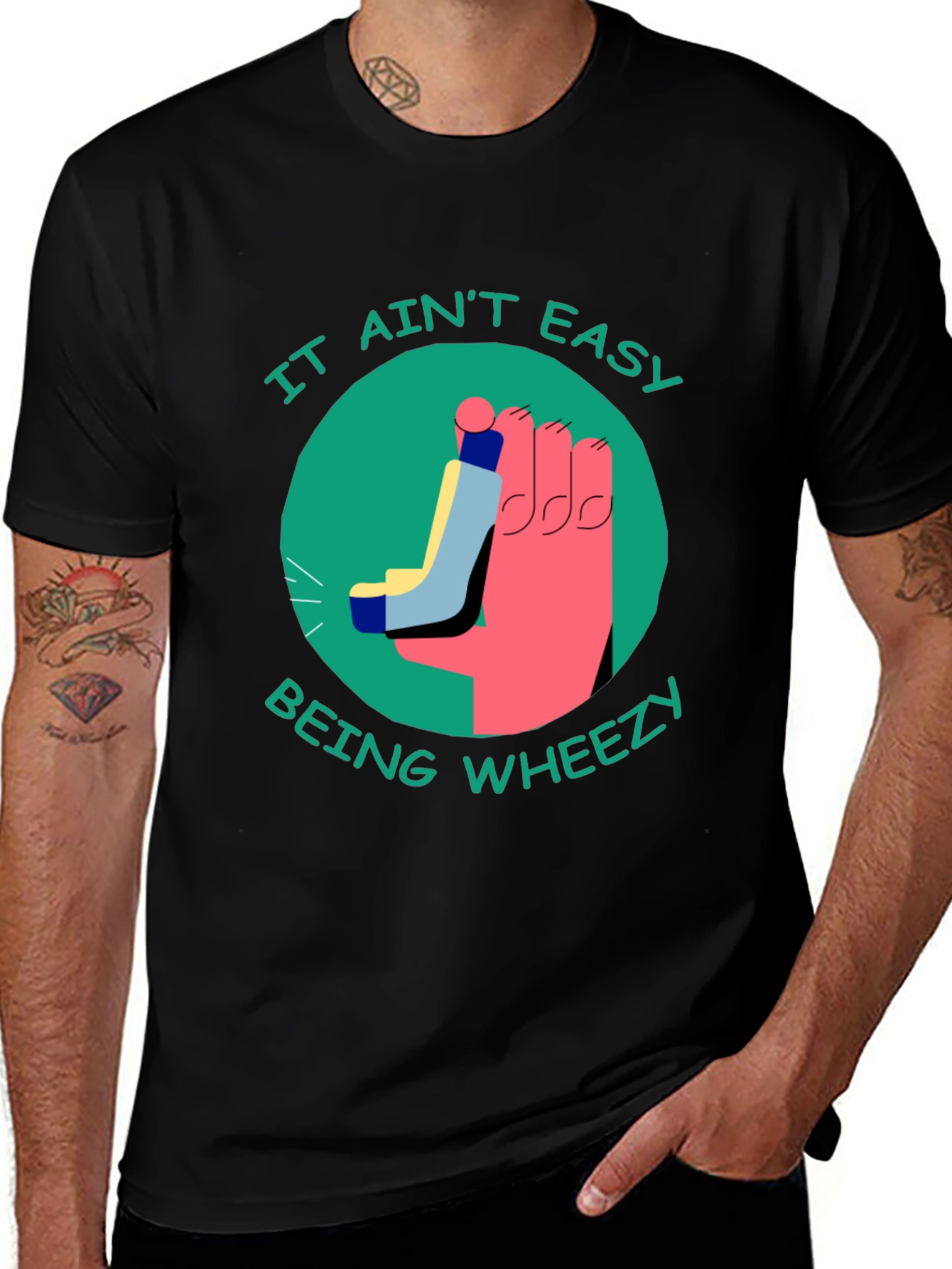 Variant 18 of It Ain't Easy Being Wheezy T-Shirt