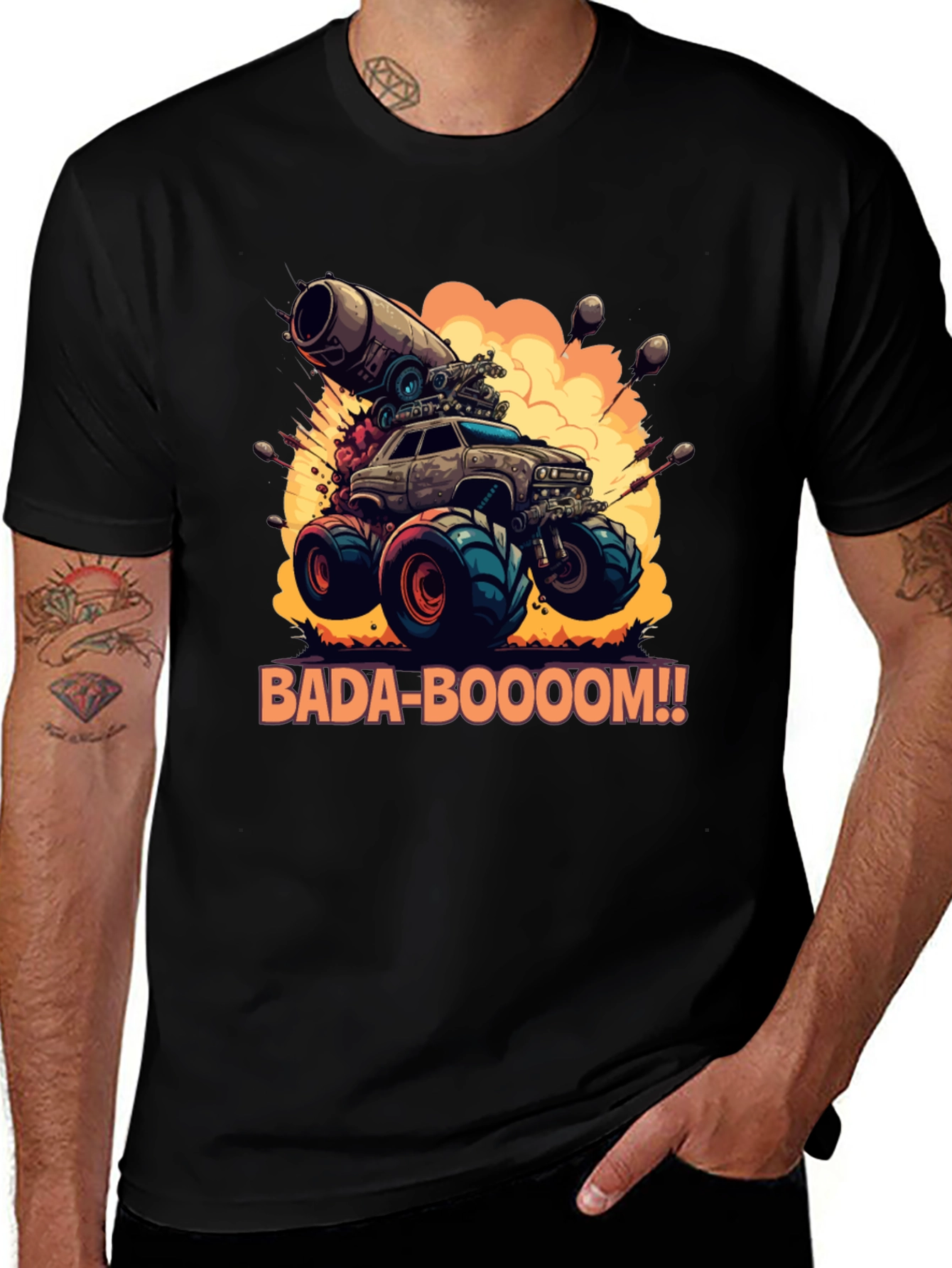 Variant 26 of BADA-BOOOOM! Monster Truck T-Shirt
