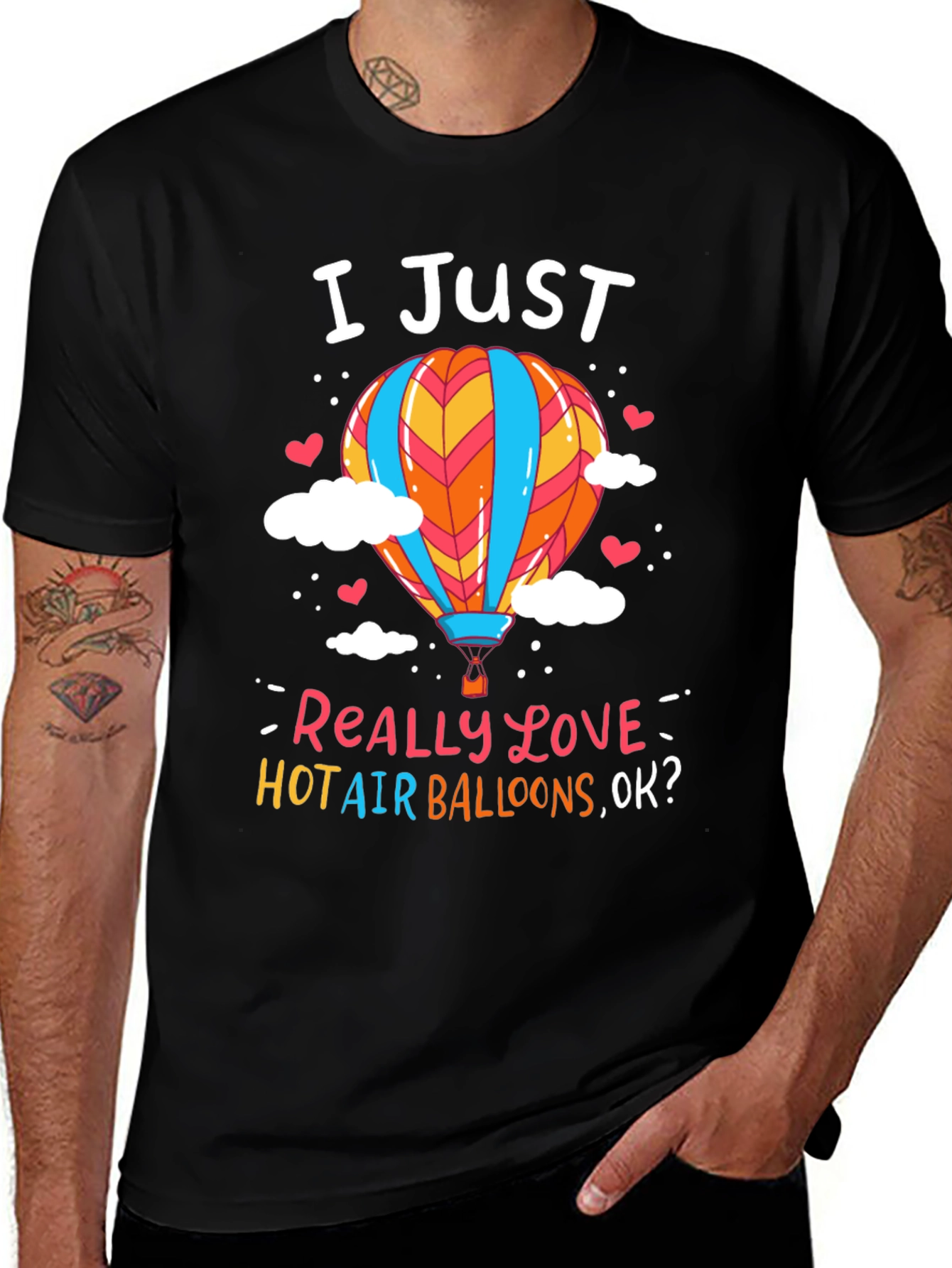 Variant 10 of Hot Air Balloon Lover T-Shirt