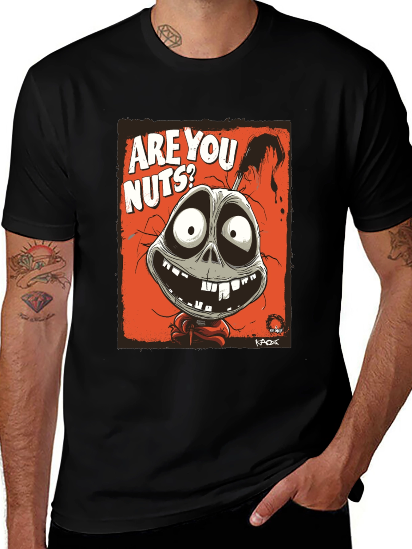 Variant 6 of Are You Nuts? Graphic Tee