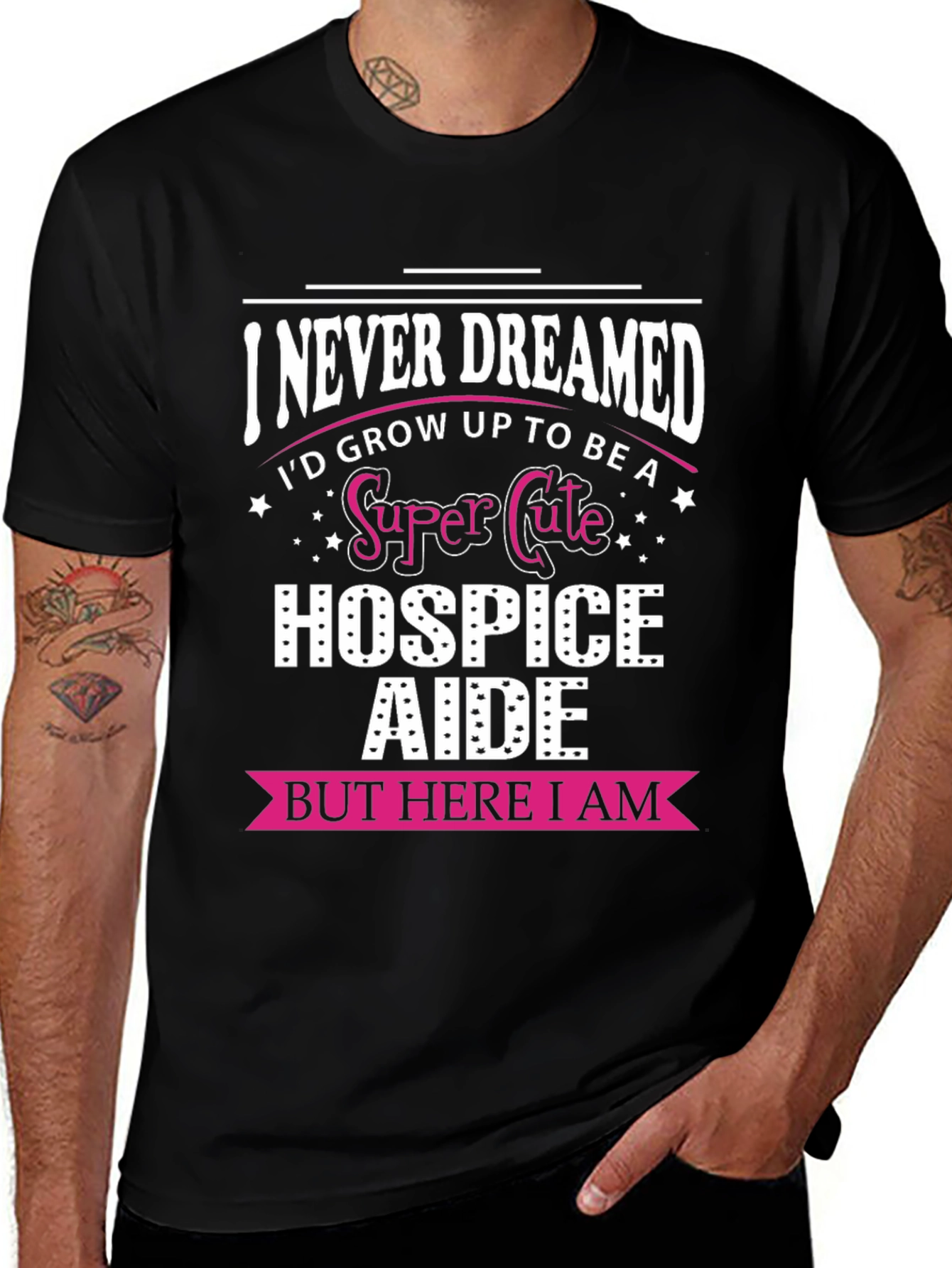 Variant 15 of Super Cute Hospice Aide T-Shirt