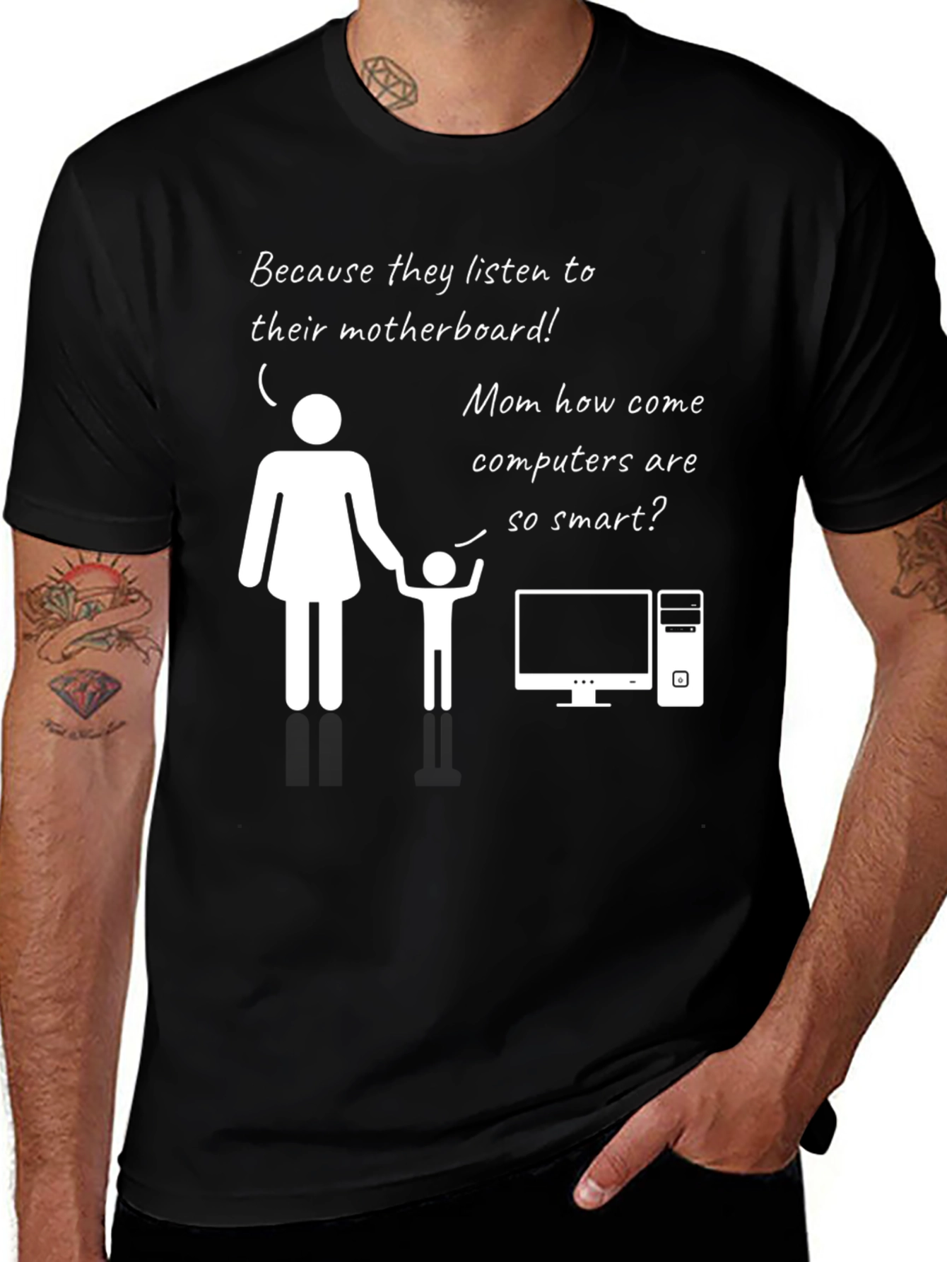 Variant 21 of Geeky Computer Humor T-Shirt