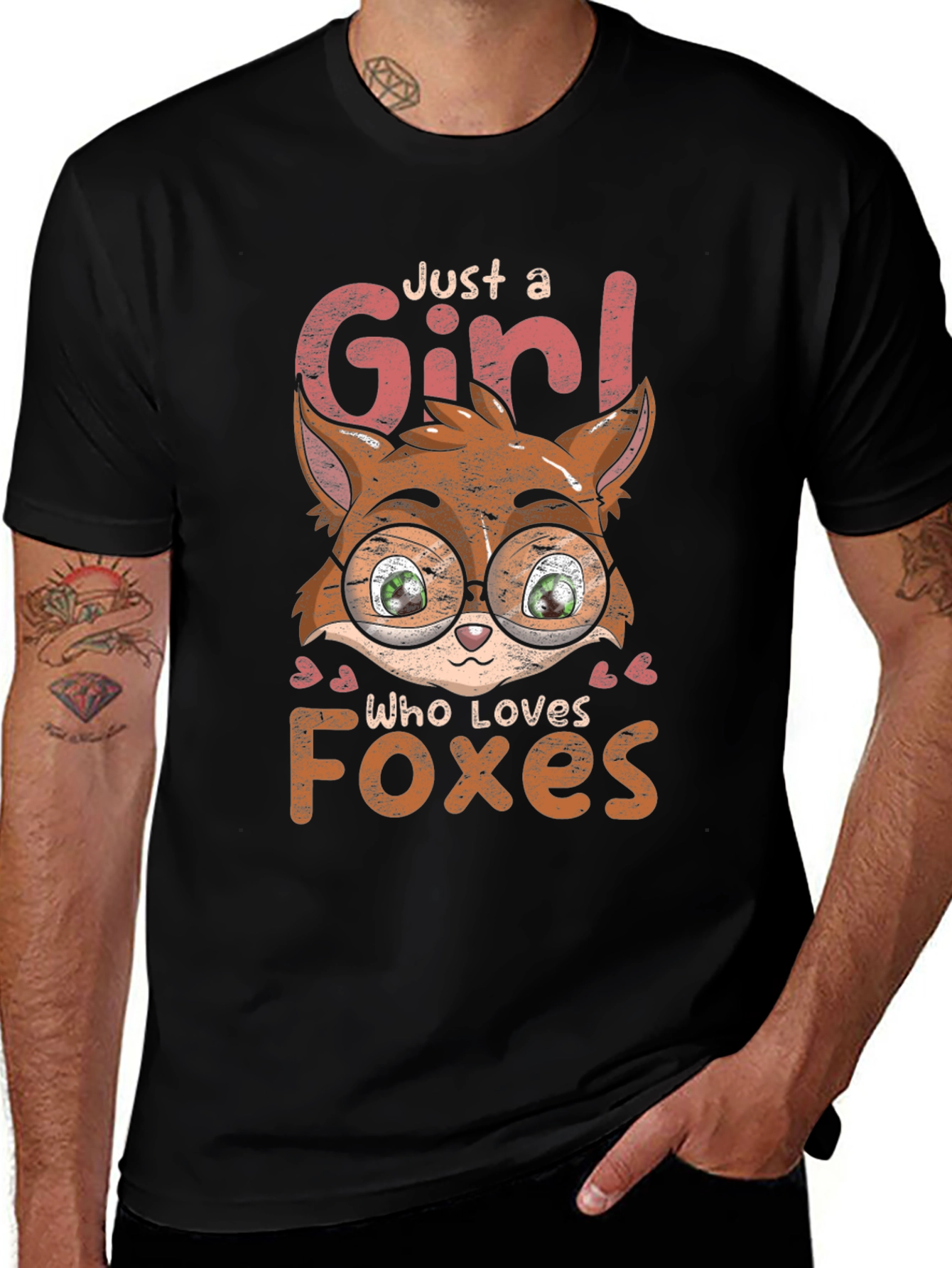 Variant 3 of Just A Girl Who Loves Foxes T-Shirt