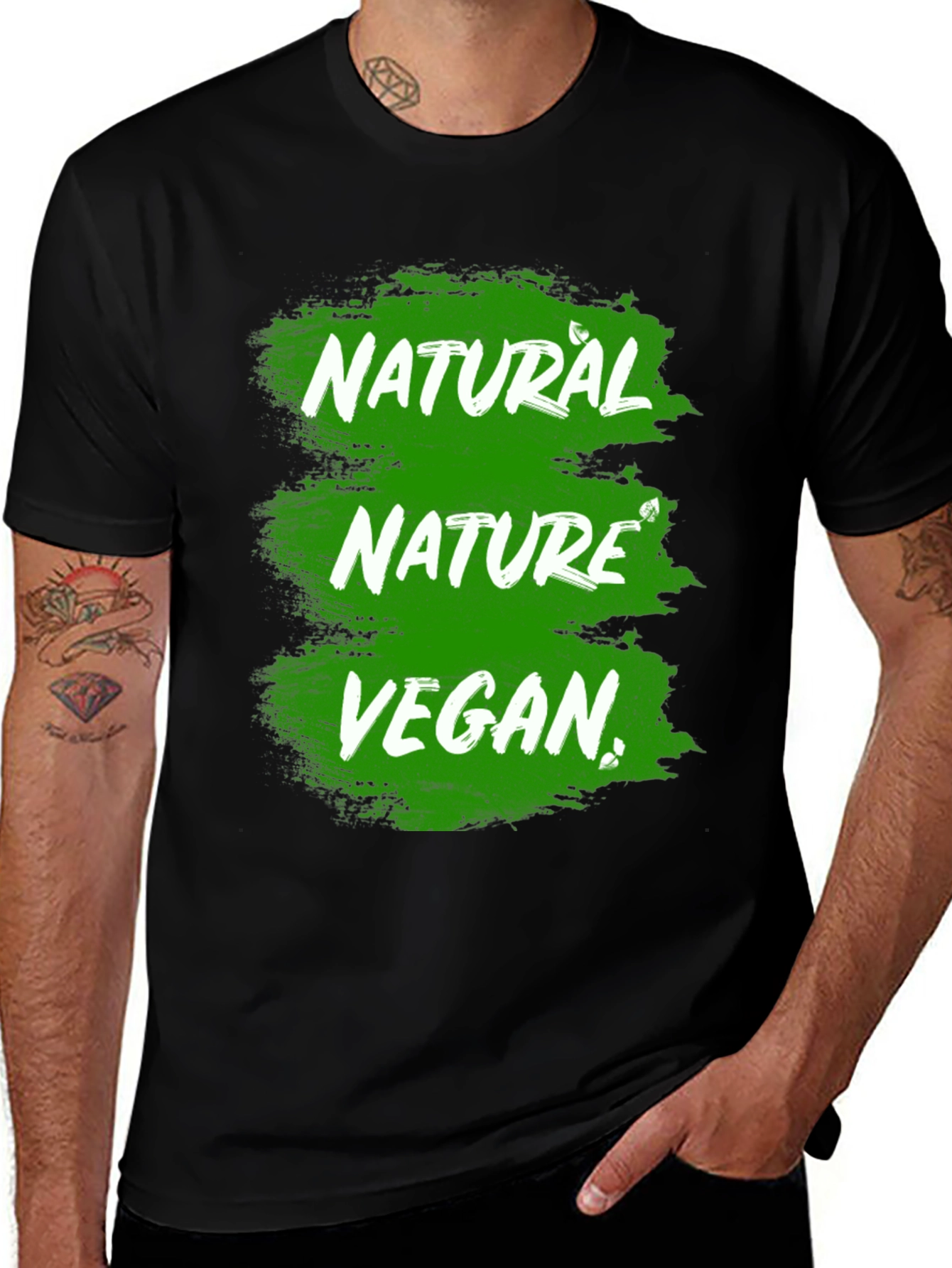 Variant 7 of Natural Nature Vegan T-Shirt