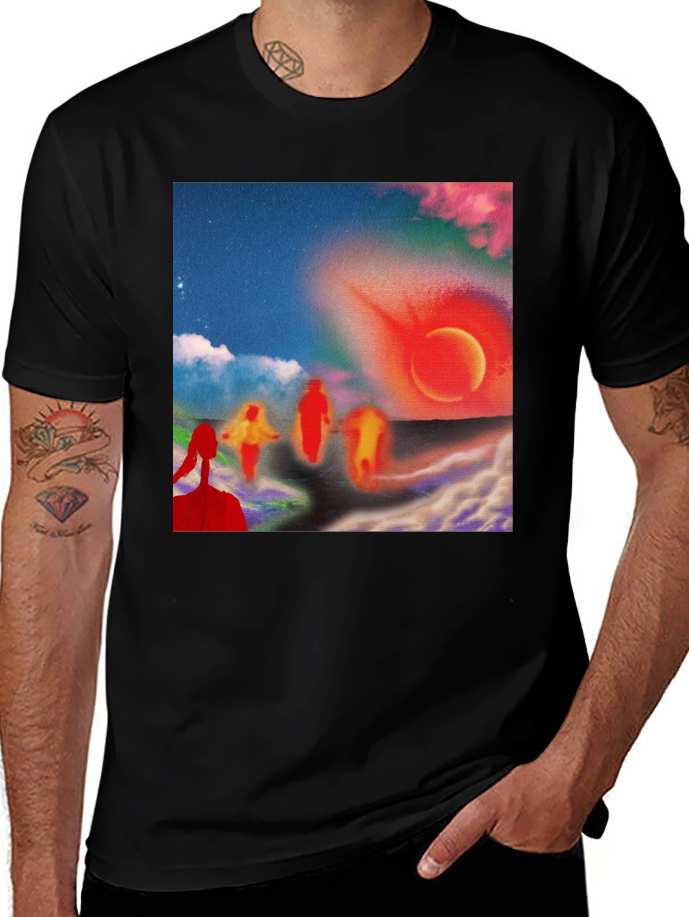 Variant 16 of Surreal Dreamscape Graphic Tee