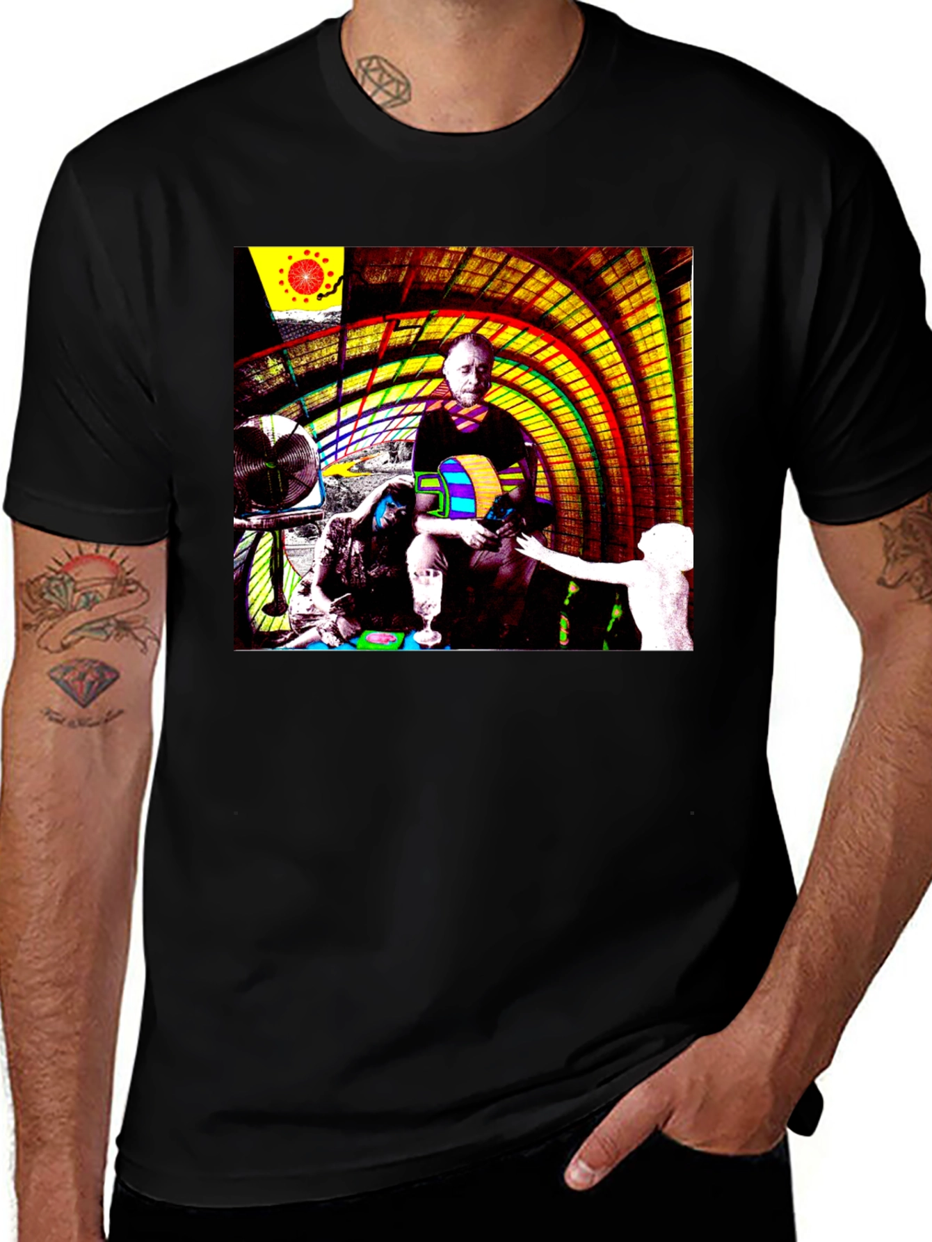 Variant 19 of Psychedelic Art T-Shirt