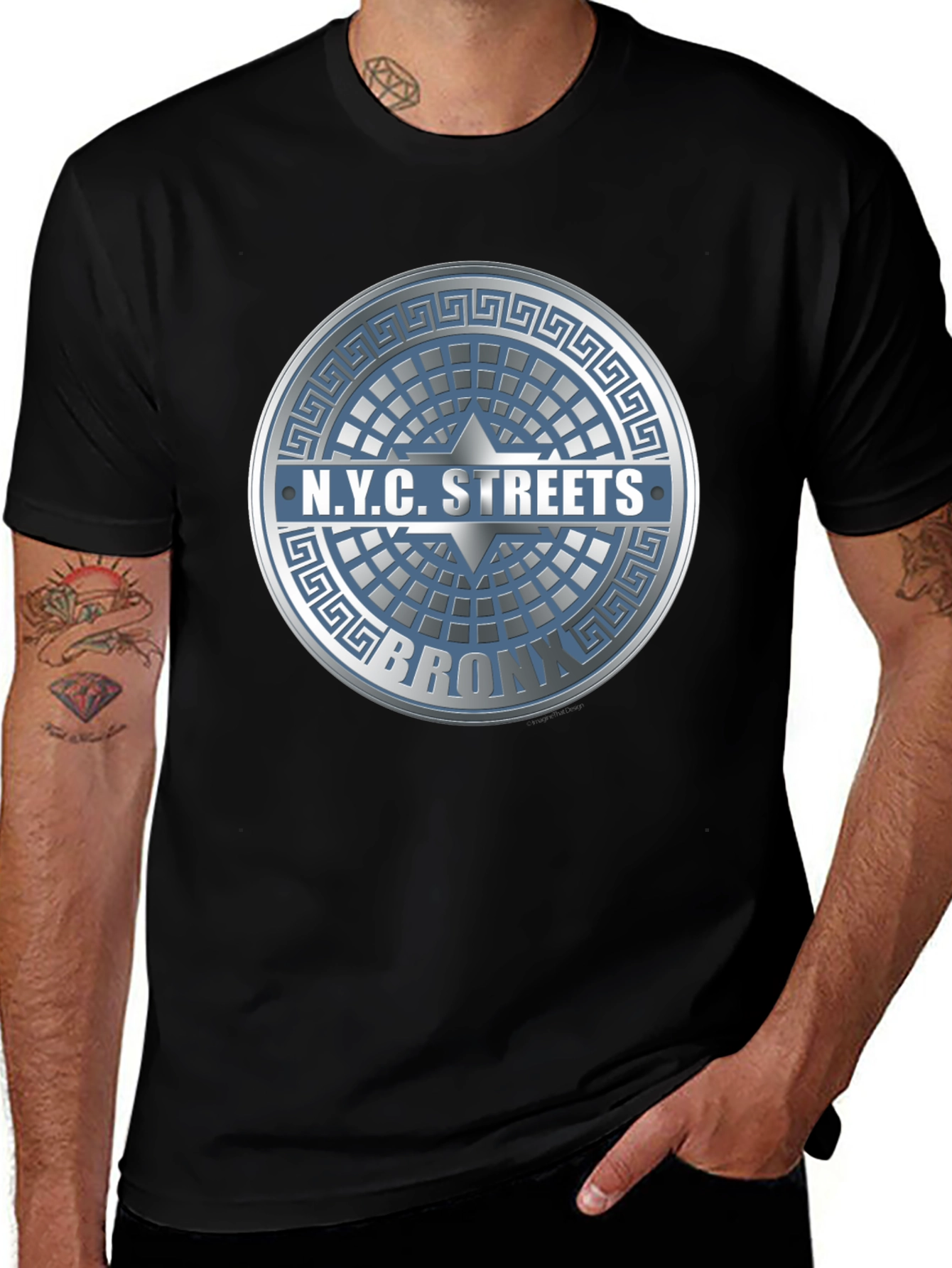 NYC Streets Bronx Graphic Tee