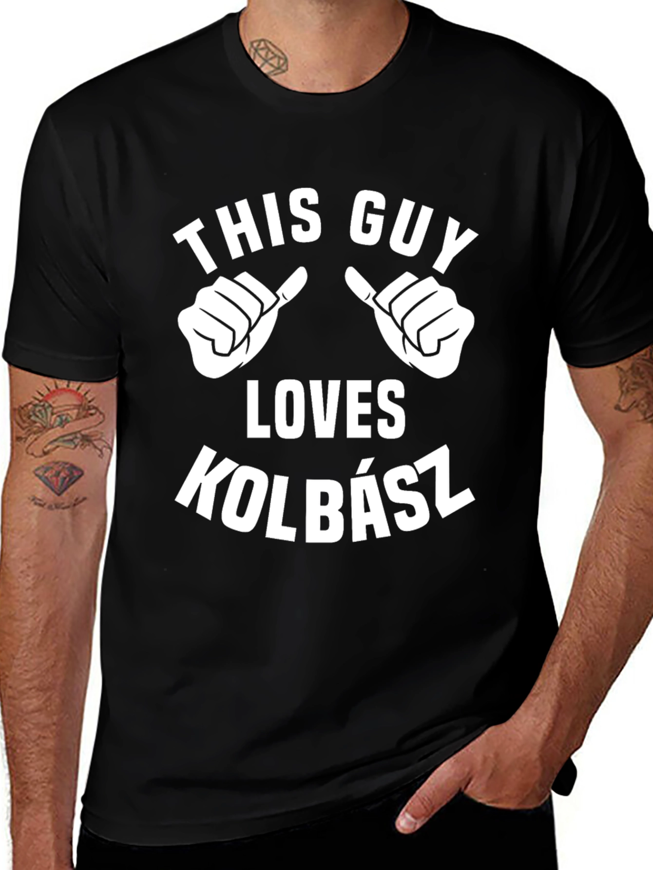 This Guy Loves Kolbász T-Shirt