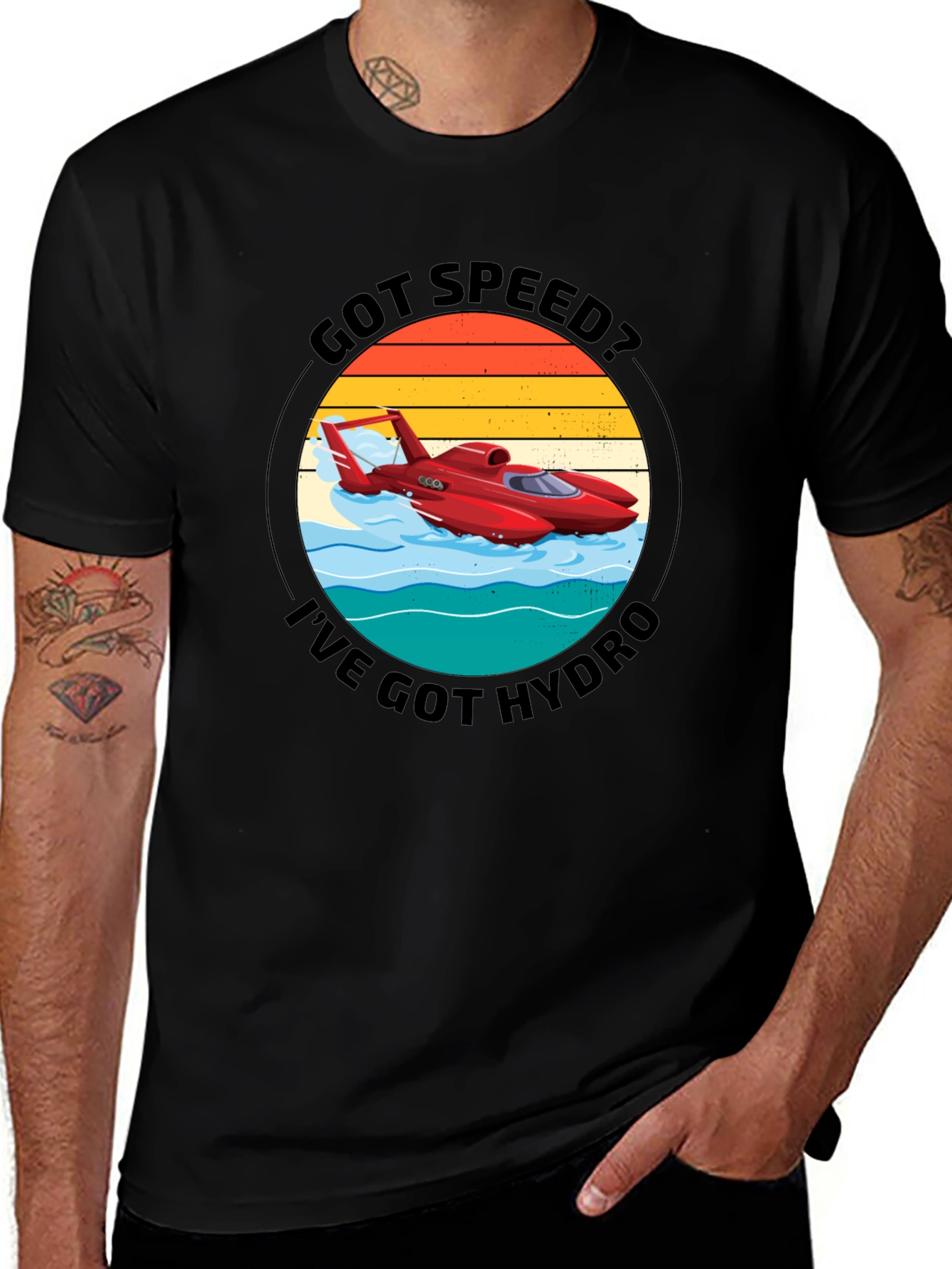 Variant 21 of Got Speed? Hydroplane Boat T-Shirt