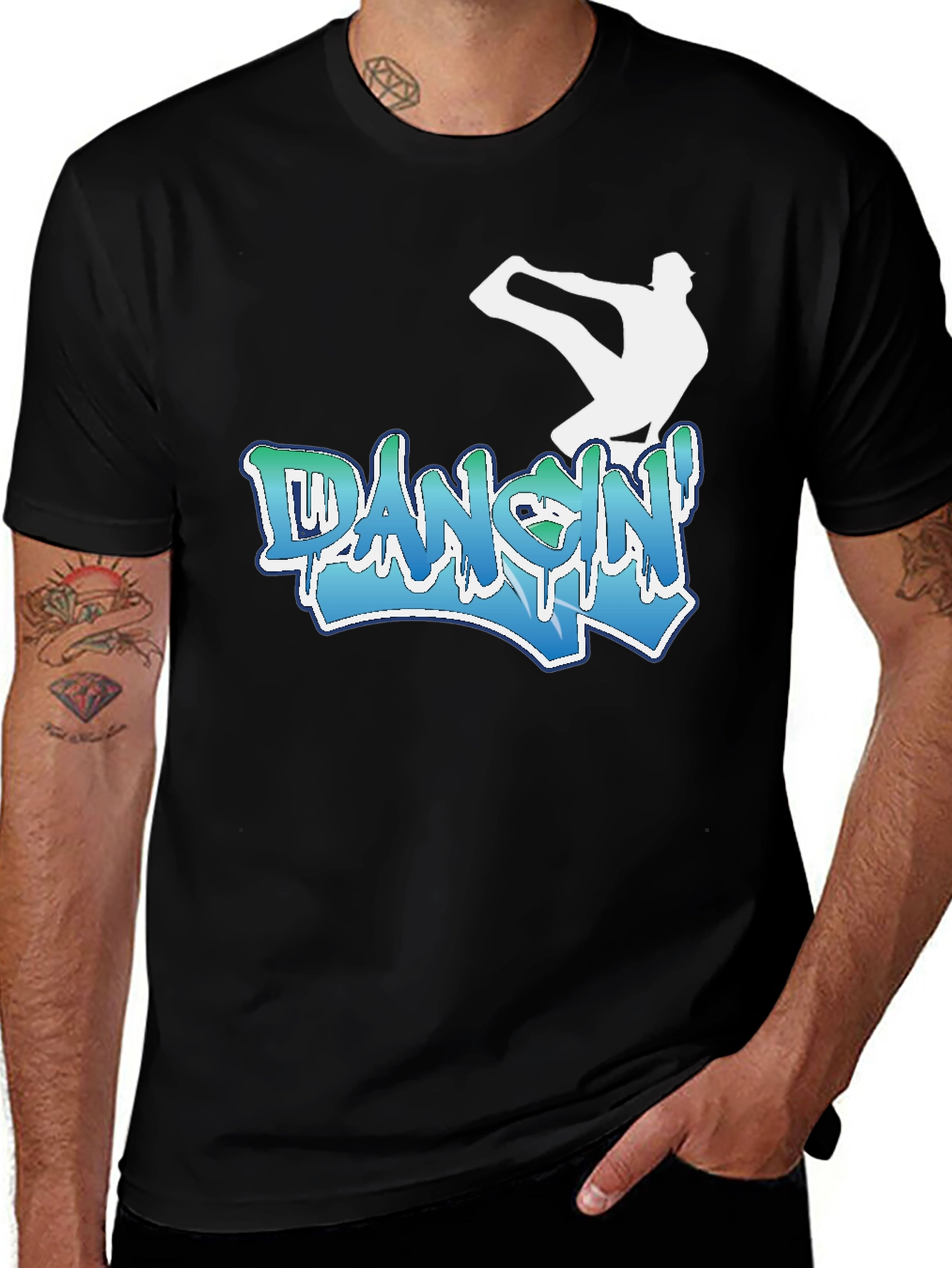 Variant 5 of Dancin' Graphic T-Shirt - Stylish & Unique Design
