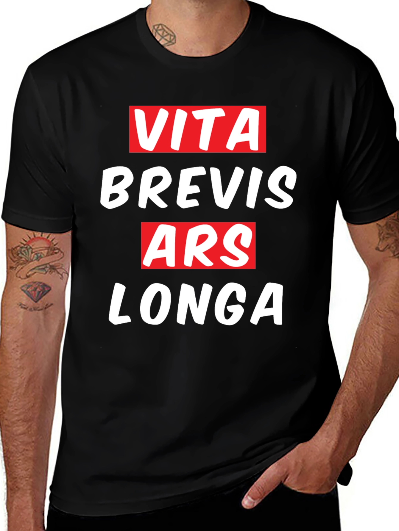 Variant 23 of Vita Brevis Ars Longa Graphic Tee