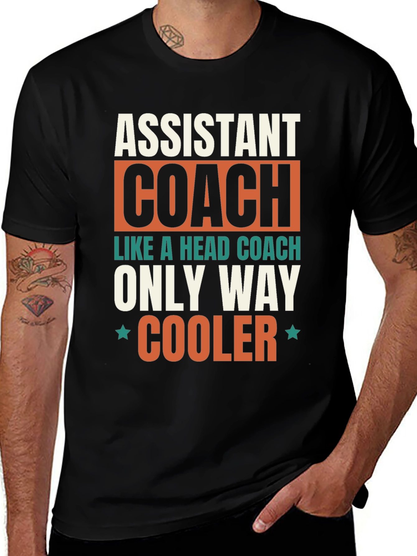 Variant 8 of Assistant Coach - Only Way Cooler T-Shirt