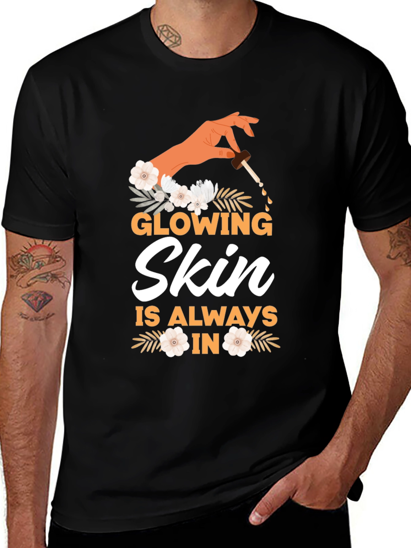 Variant 7 of Glowing Skin T-Shirt