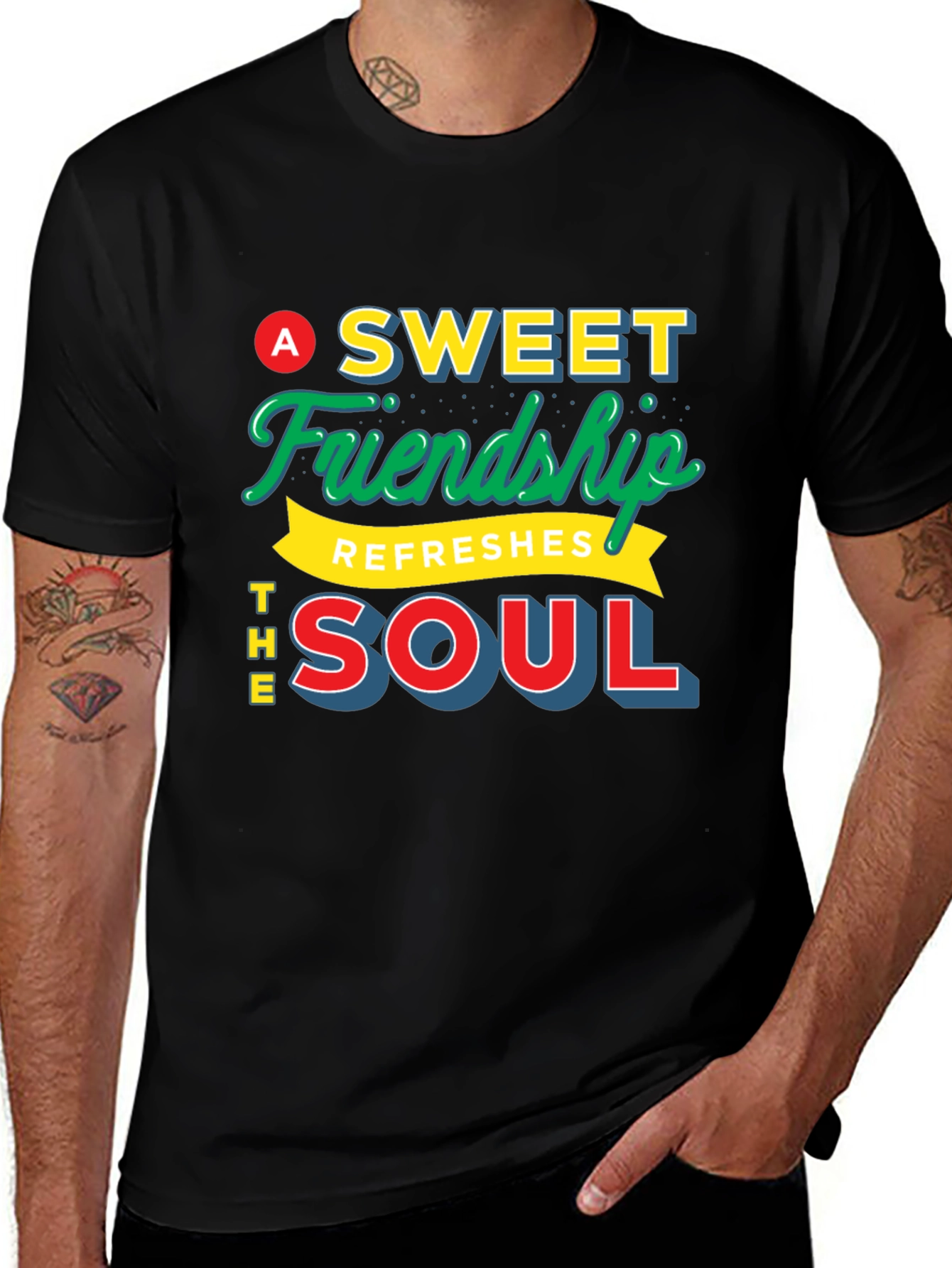 Variant 24 of Sweet Friendship Graphic T-Shirt