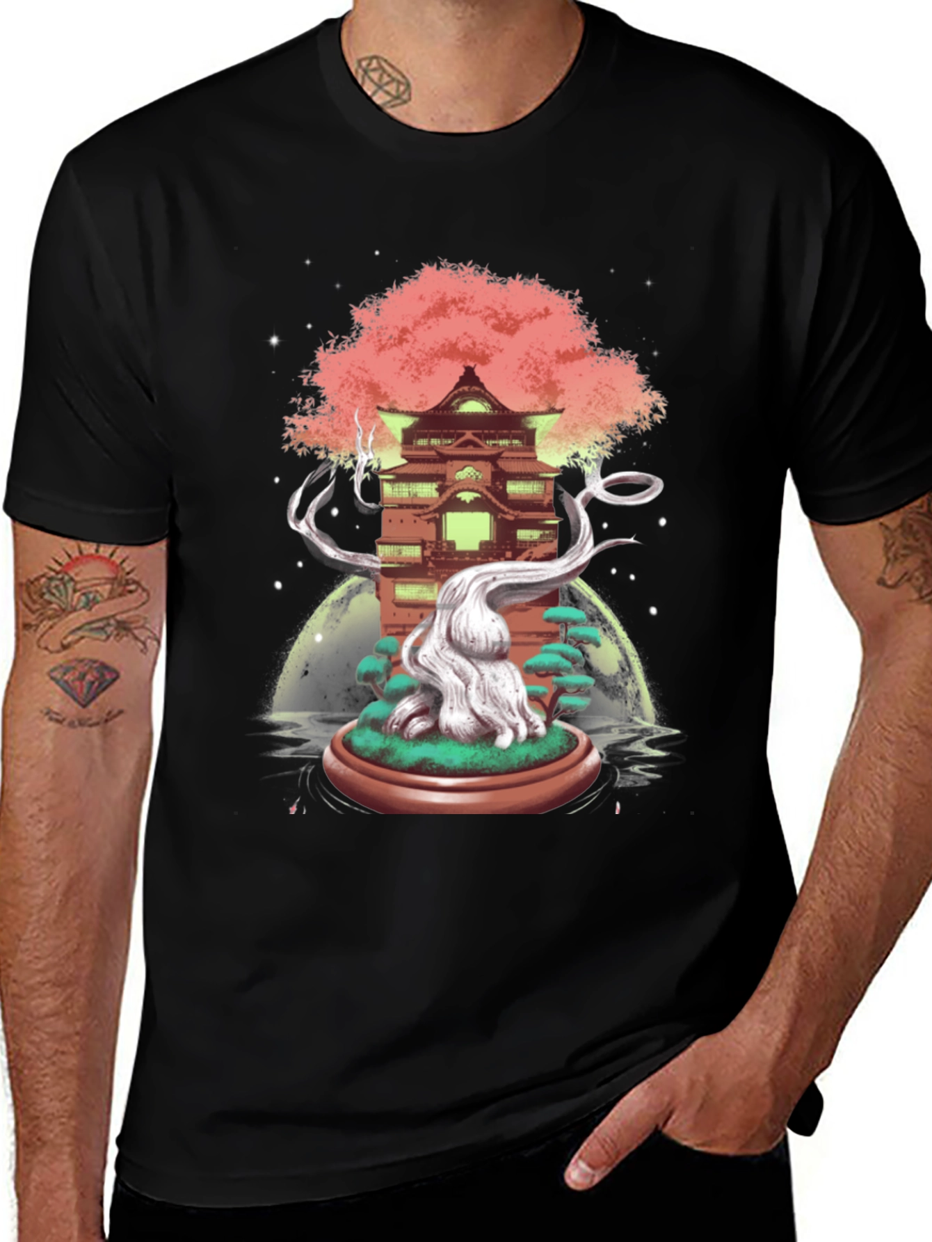 Variant 22 of Cherry Blossom House T-Shirt