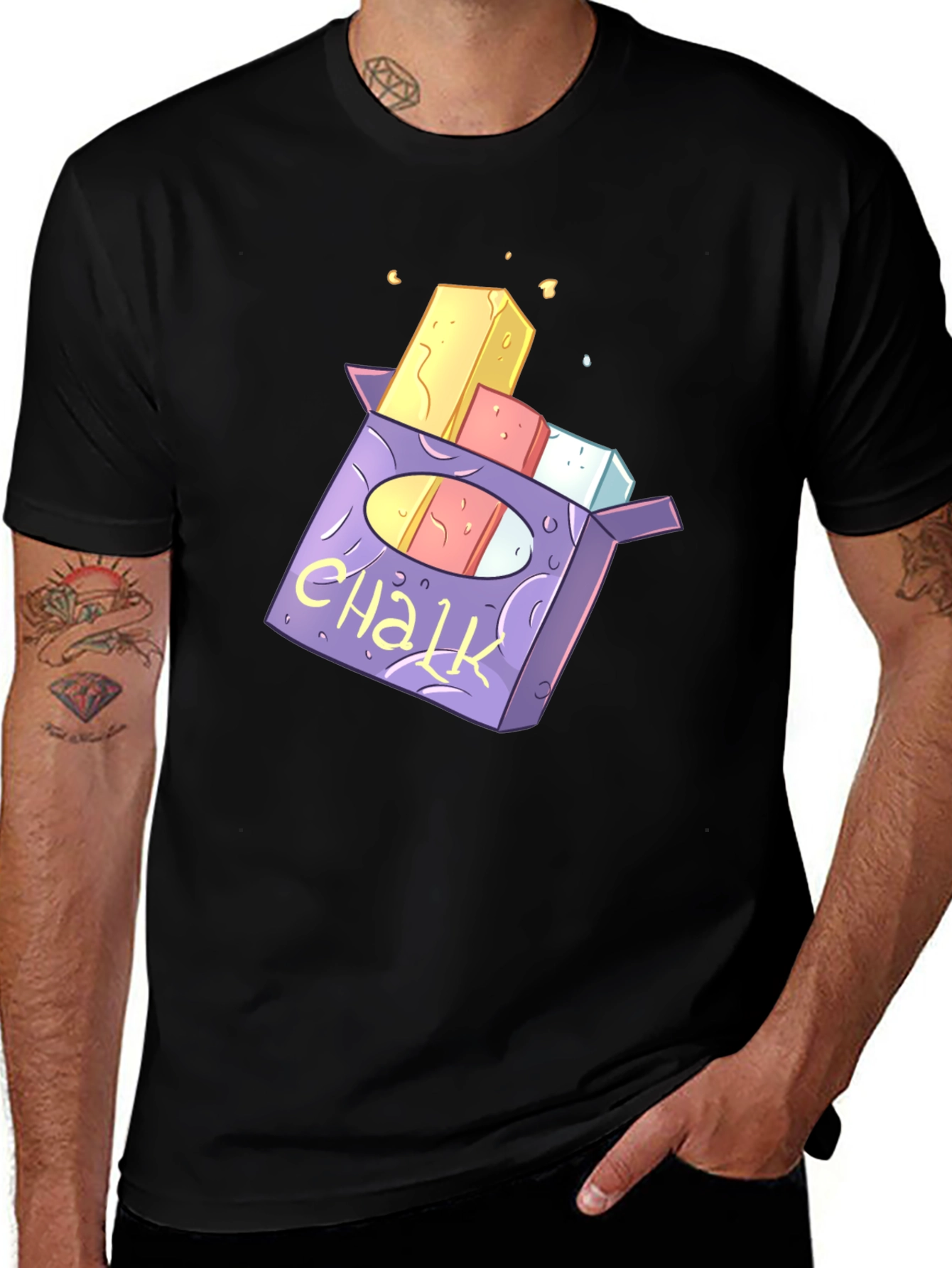 Variant 6 of Chalk Box Graphic T-Shirt