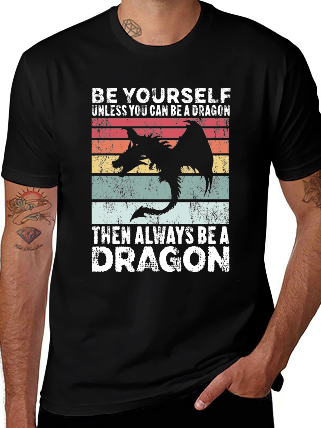 Variant 26 of Be Yourself Dragon T-Shirt