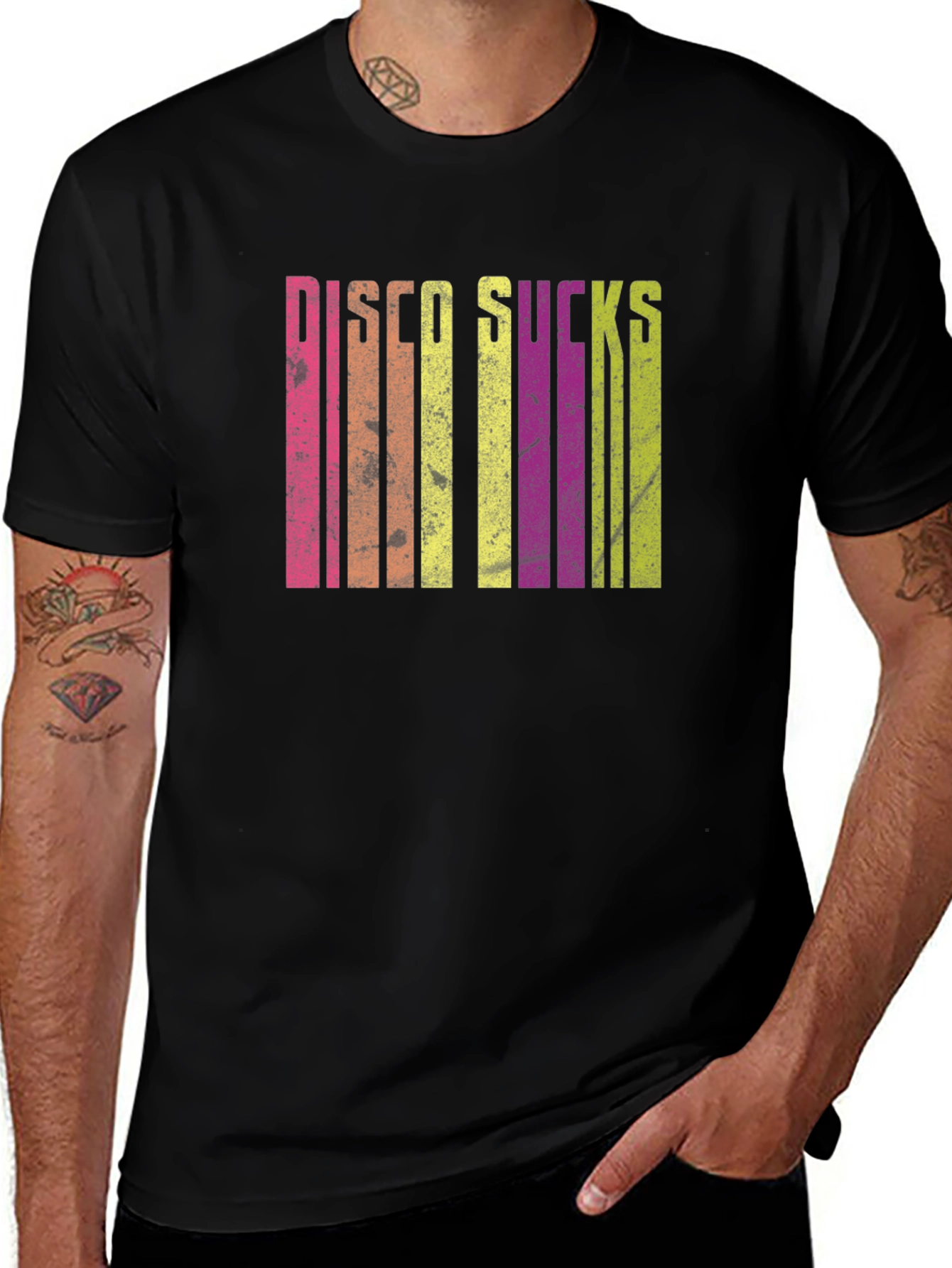 Variant 5 of Disco Sucks Retro T-Shirt