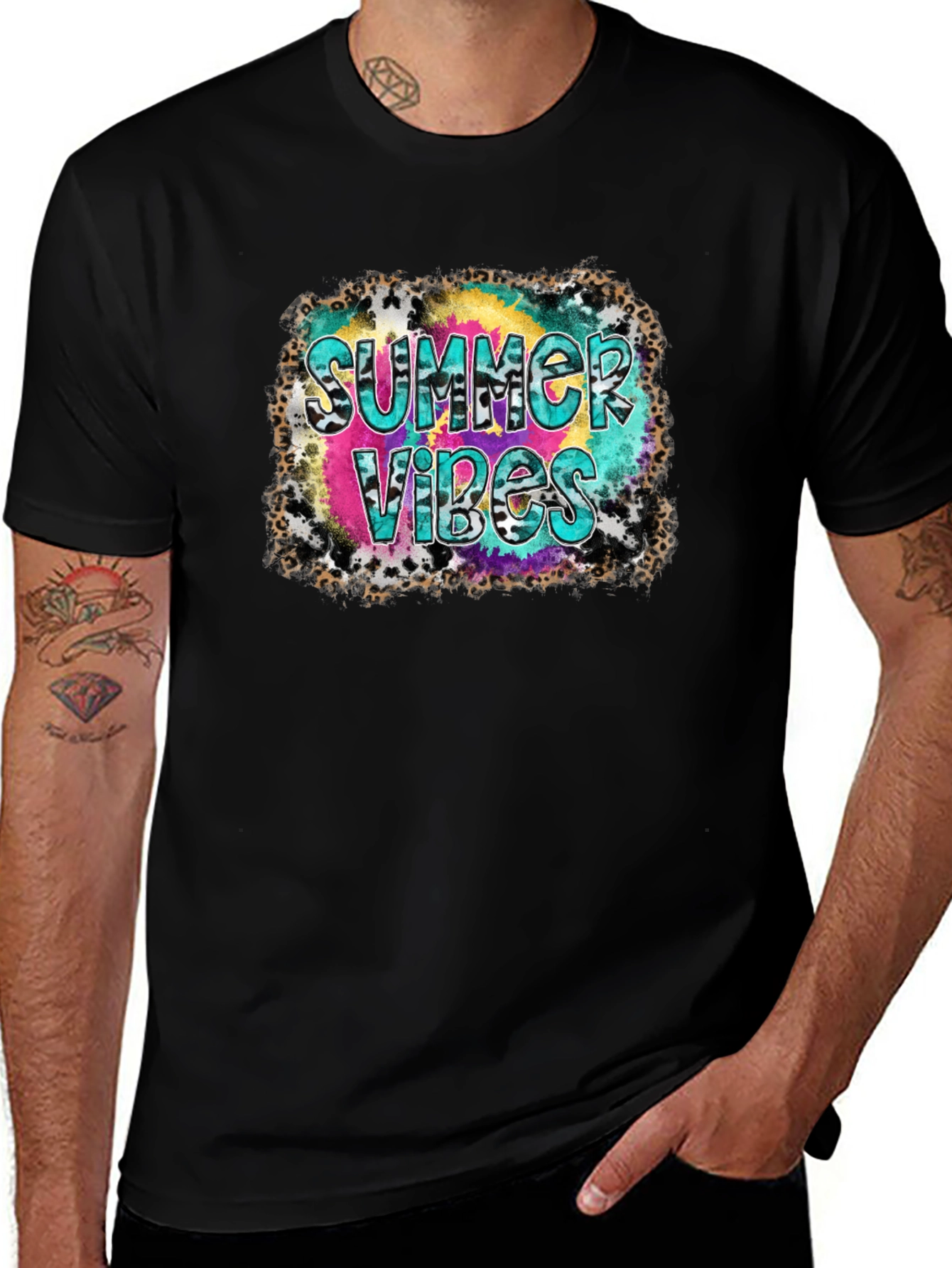 Variant 3 of Summer Vibes Graphic T-Shirt