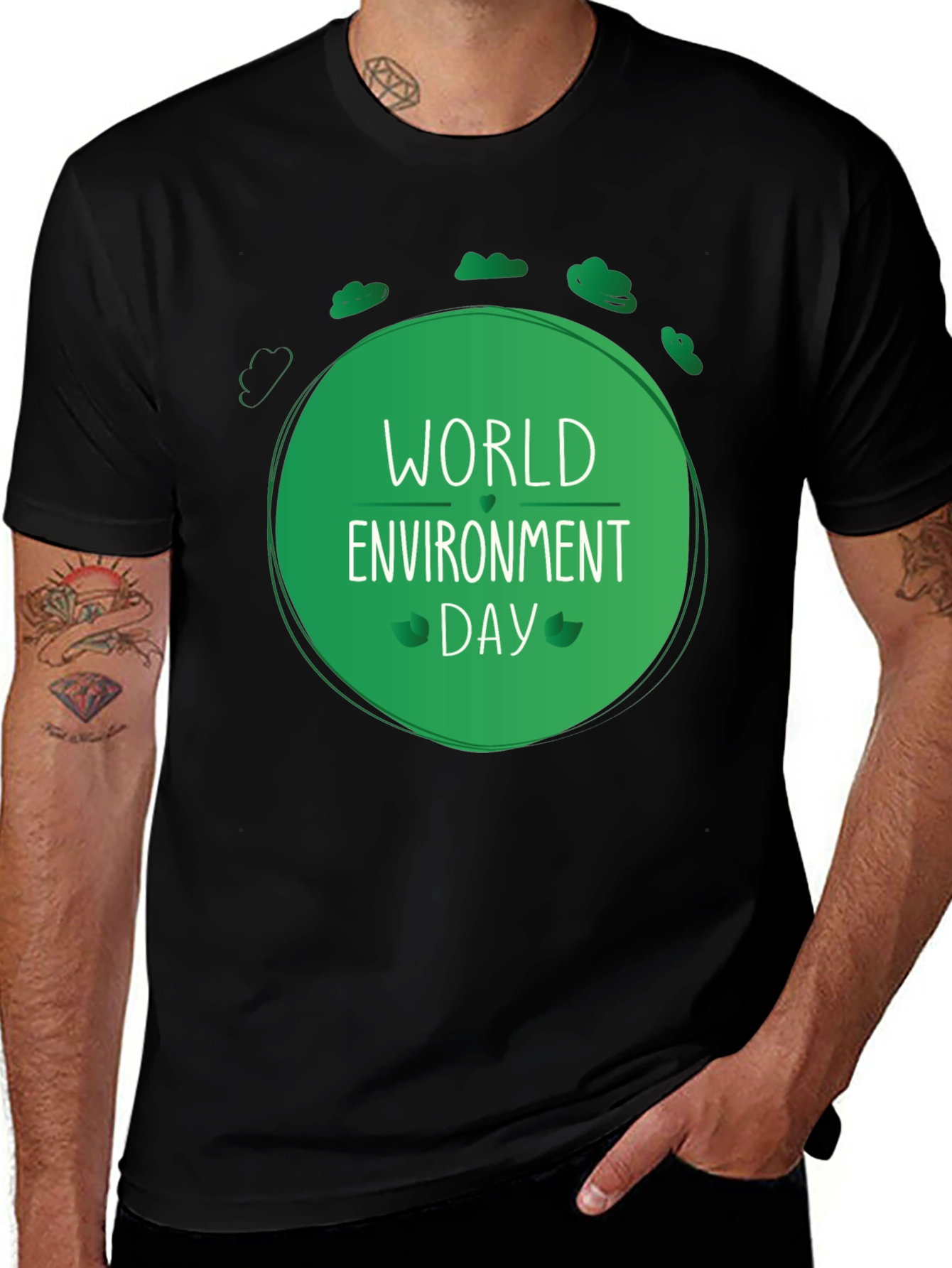 World Environment Day T-Shirt - Black