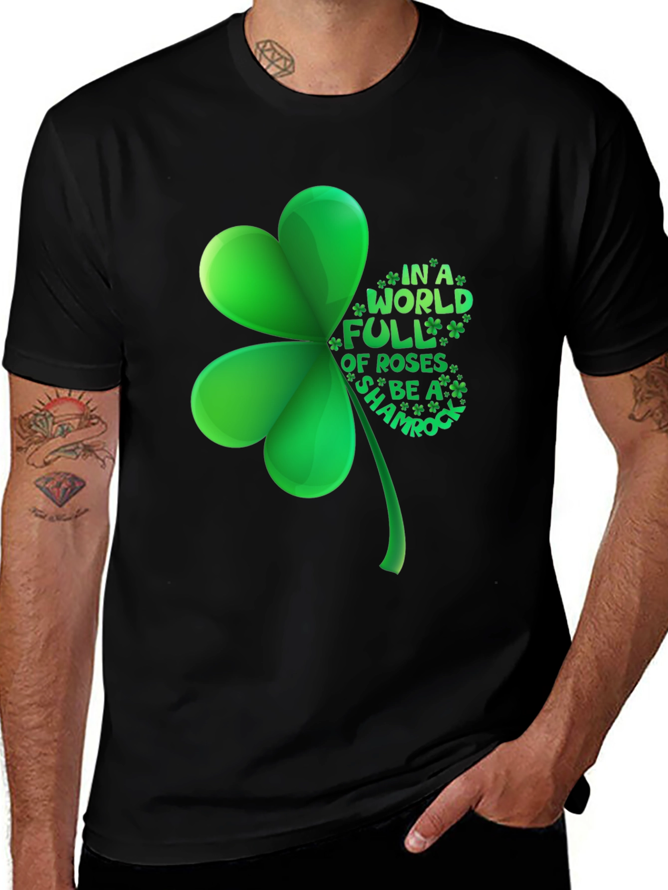 Variant 28 of St. Patrick's Day Shamrock T-Shirt