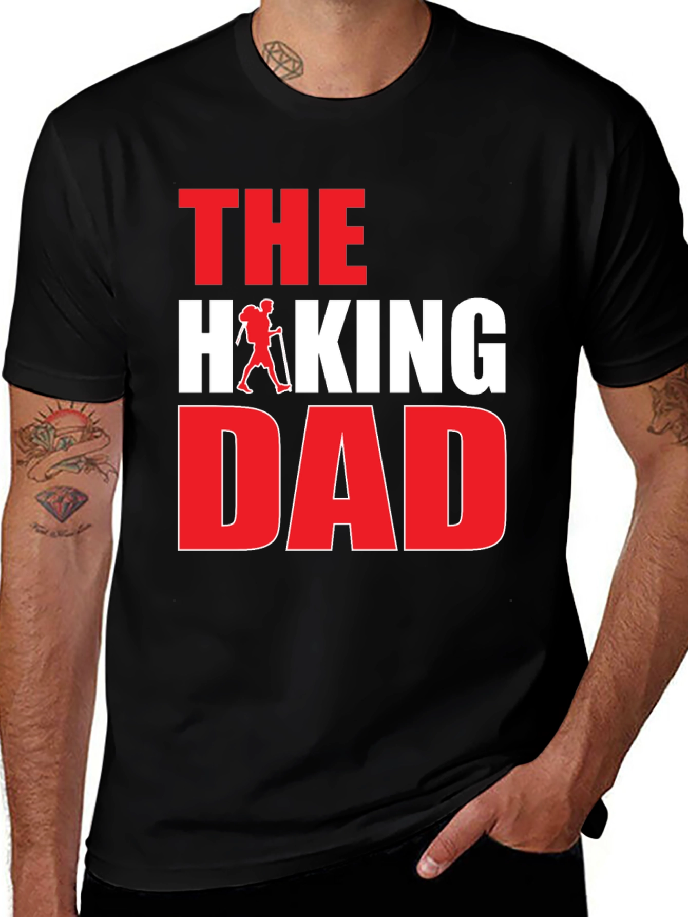 Variant 10 of The Hiking Dad Graphic T-Shirt