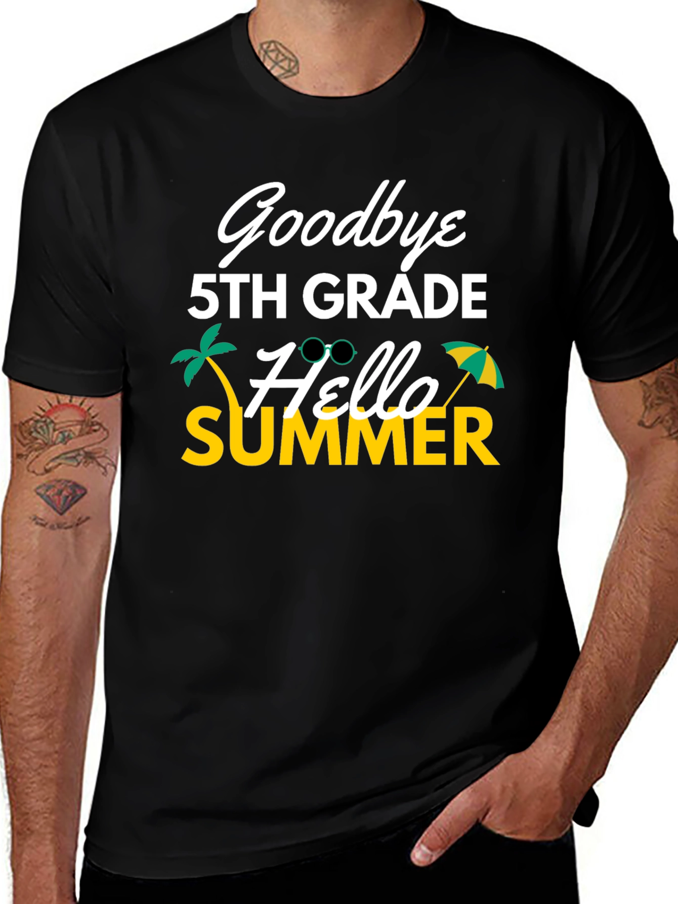 Variant 29 of Goodbye 5th Grade Hello Summer Graphic Tee