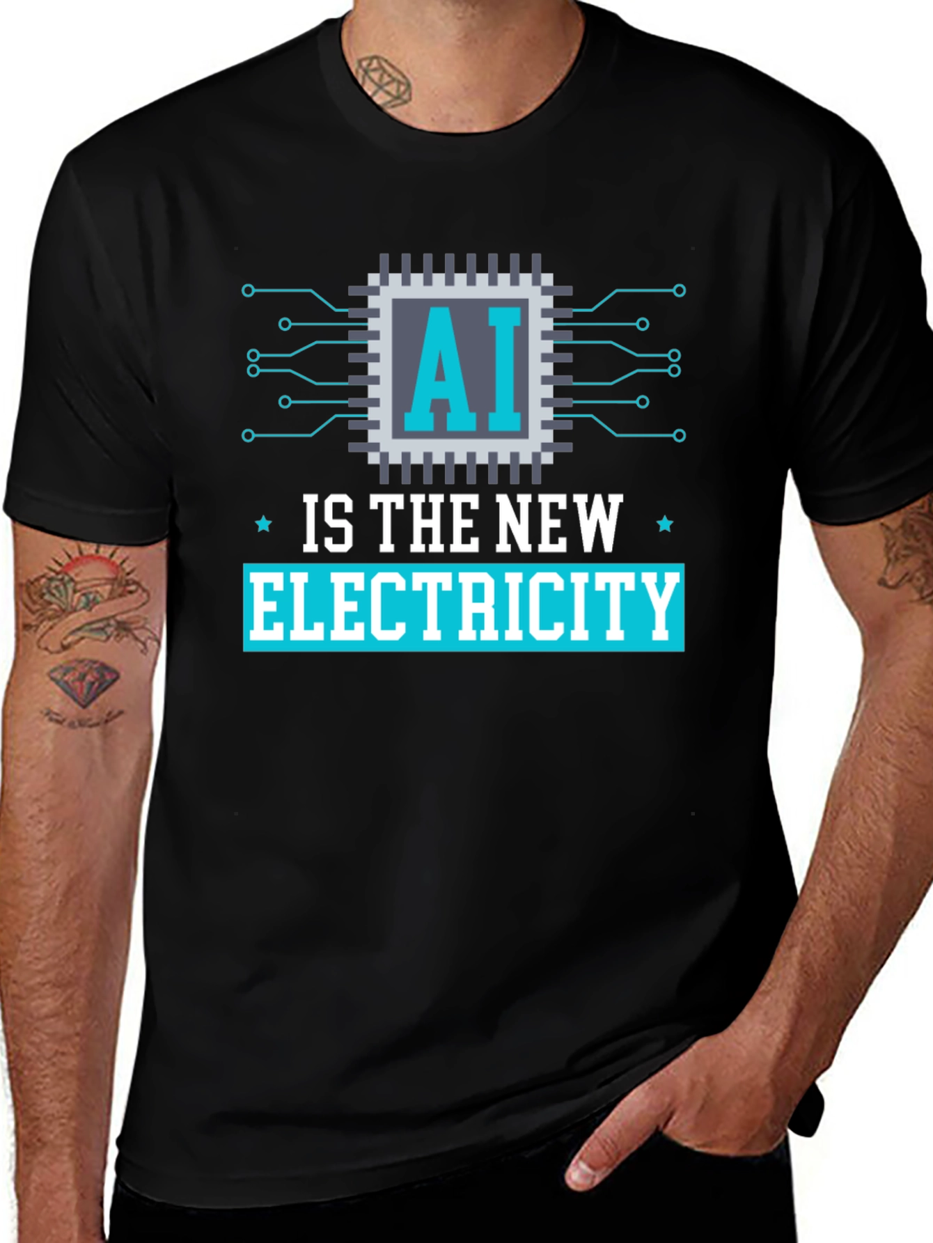 AI is the New Electricity T-Shirt