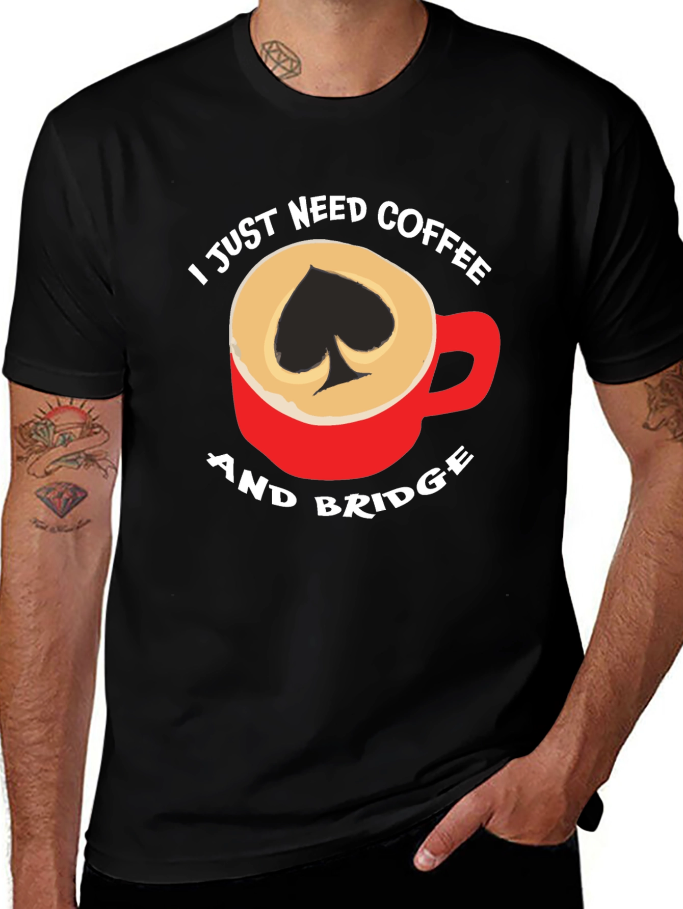 Variant 23 of Coffee and Bridge T-Shirt