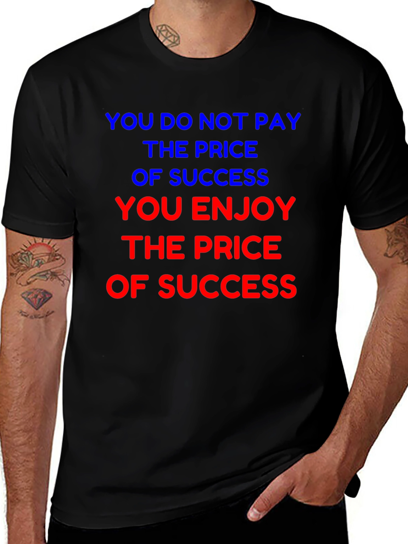 Variant 5 of Success Price Graphic Tee - Enjoy, Don't Pay!