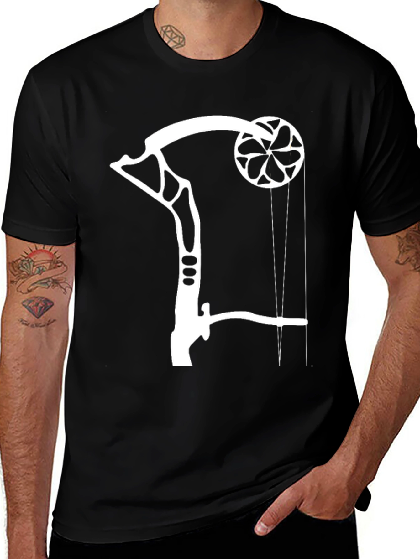 Variant 15 of Archery Bow T-Shirt - Hunting Tee