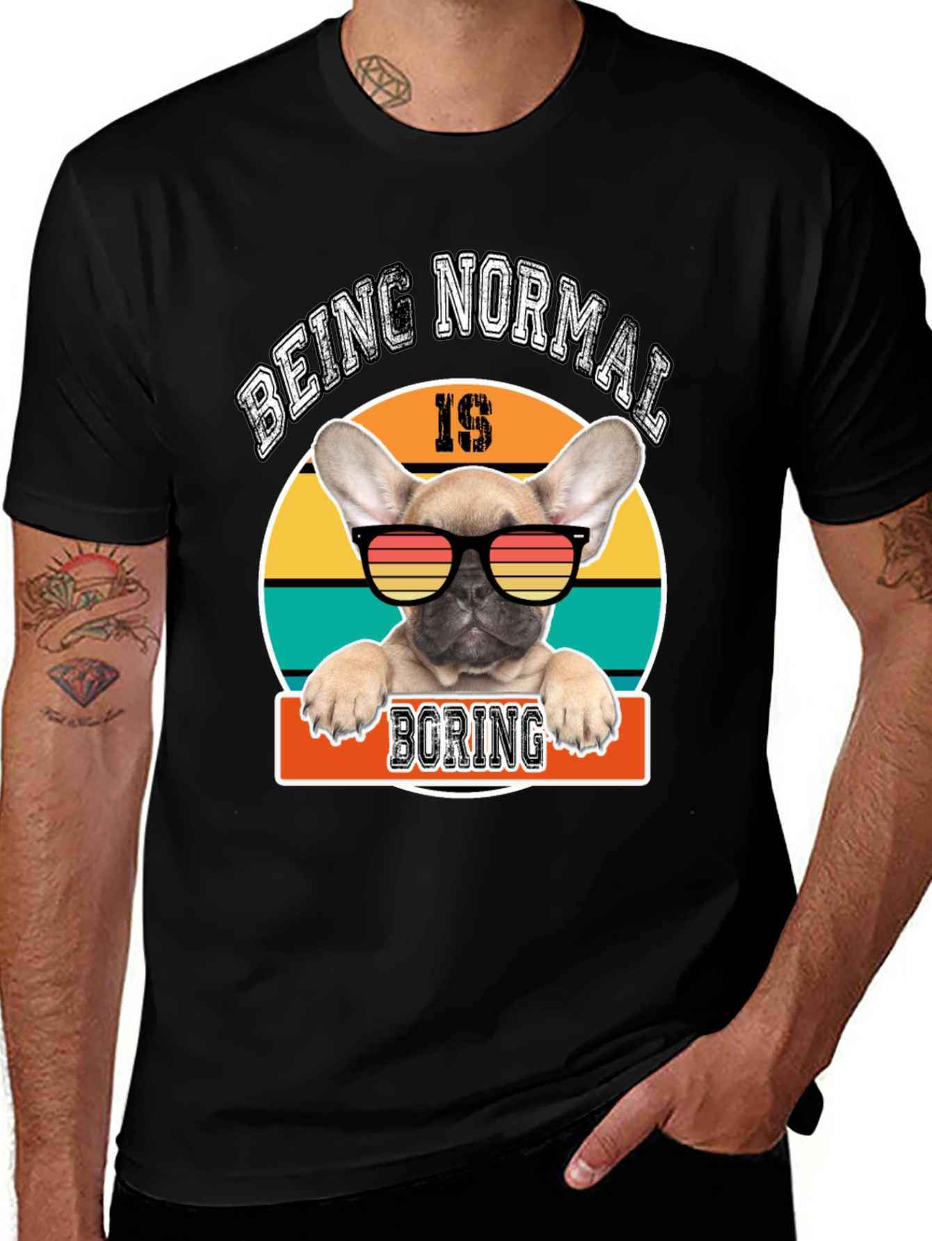 Variant 16 of Being Normal is Boring Dog T-Shirt