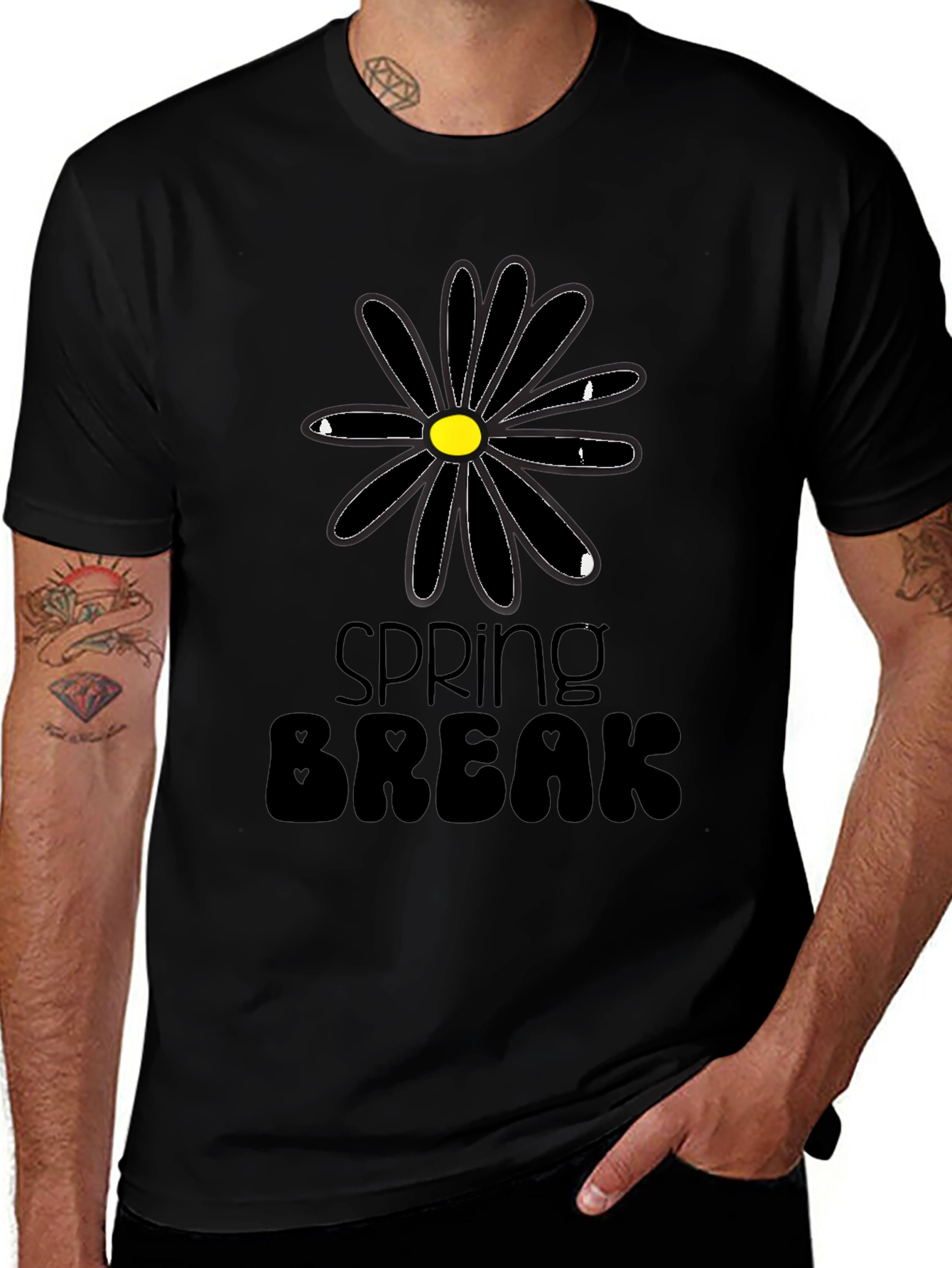 Variant 11 of Spring Break Daisy Graphic Tee