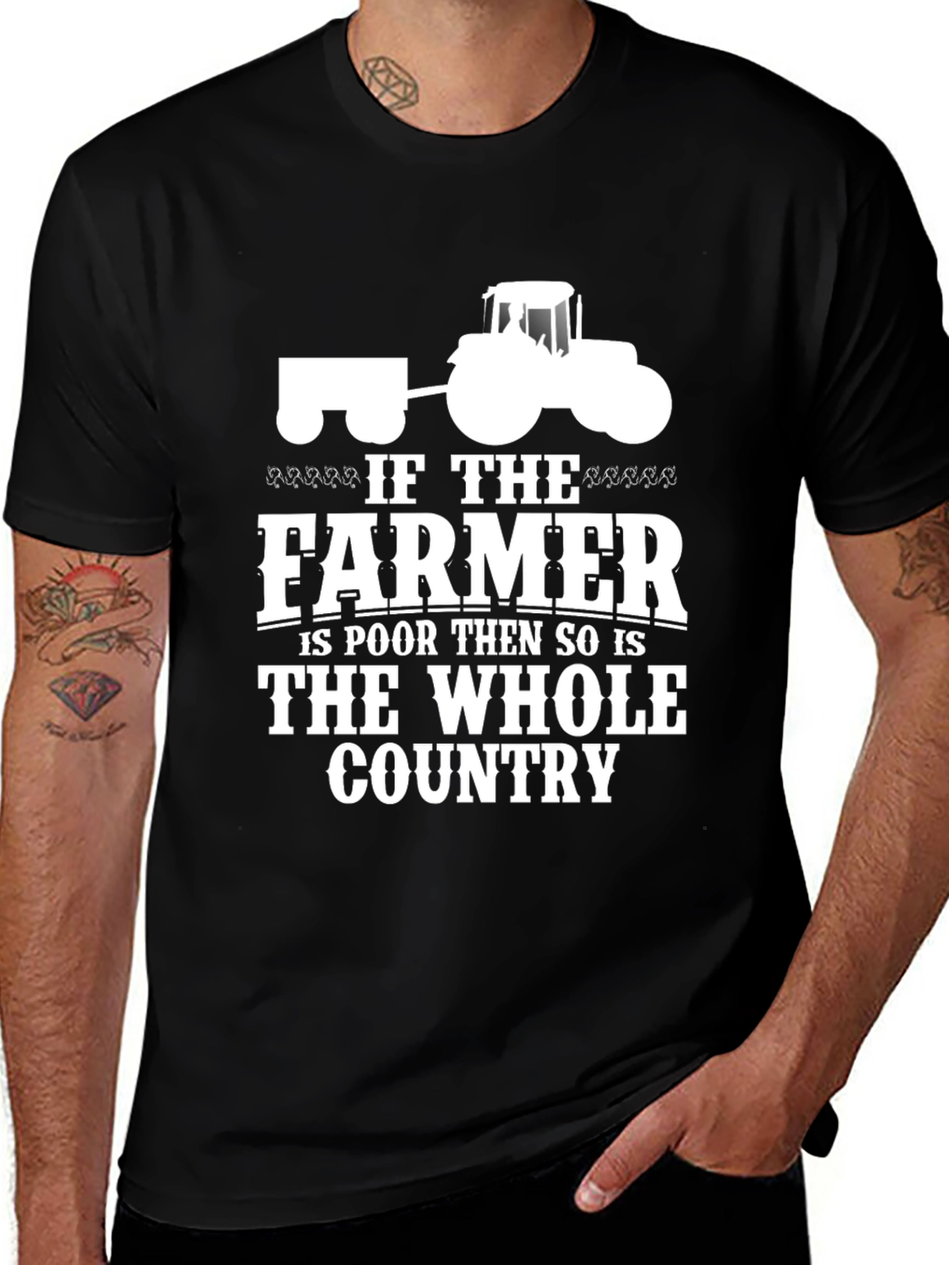 Variant 3 of Farmer Tractor T-Shirt - Country Pride
