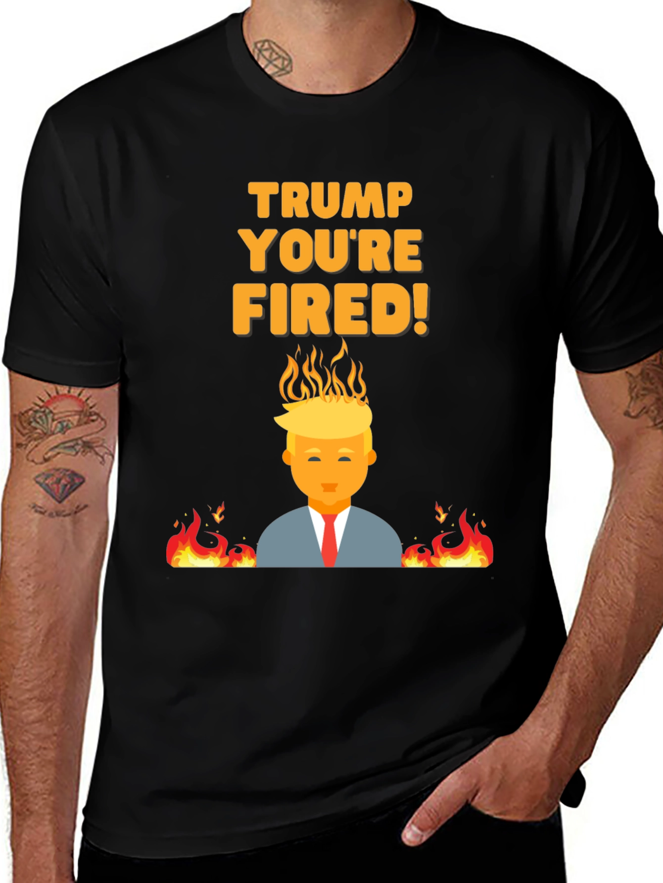 Variant 17 of Trump You're Fired Graphic Tee