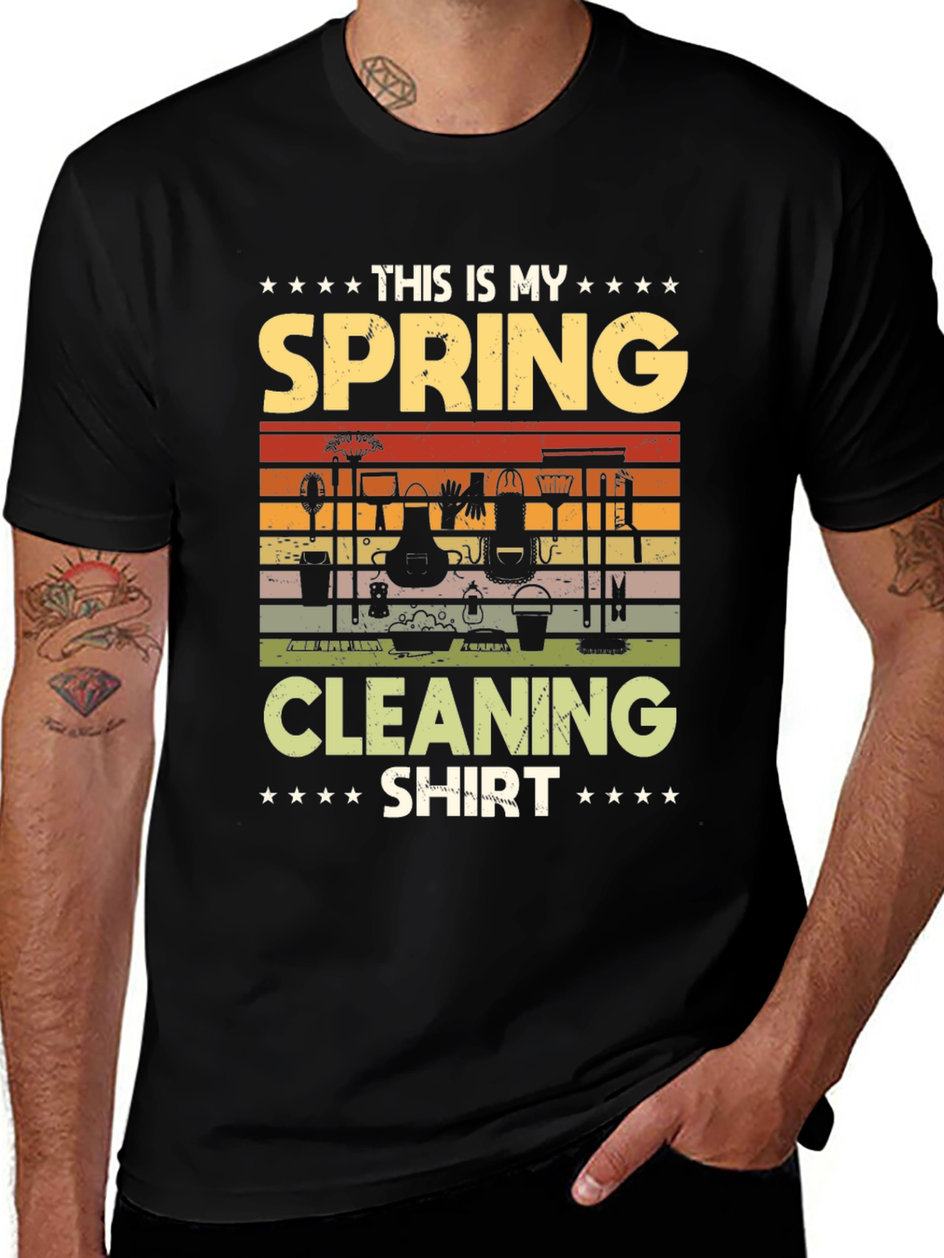 Variant 3 of Spring Cleaning T-Shirt