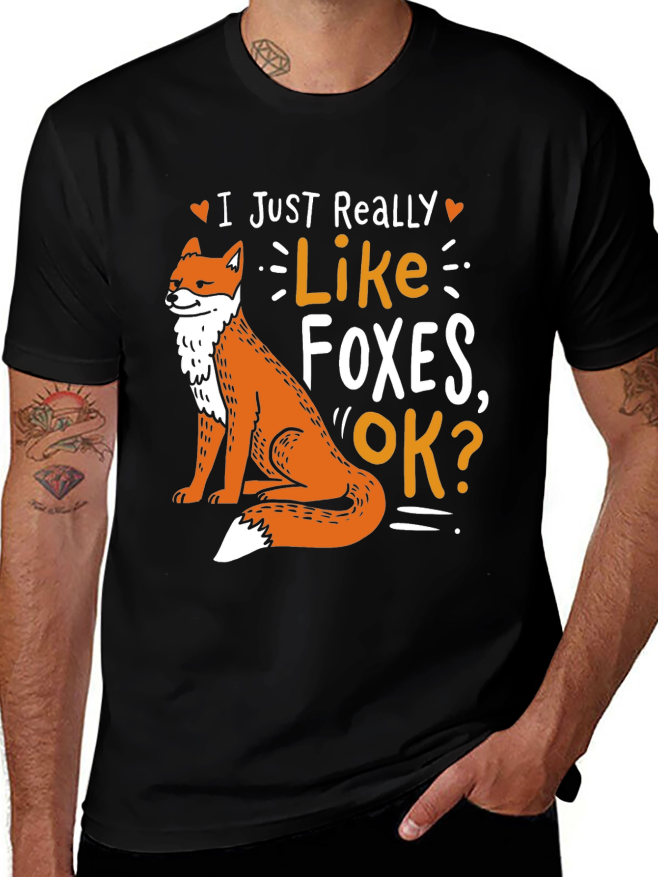 Variant 5 of I Just Really Like Foxes T-Shirt