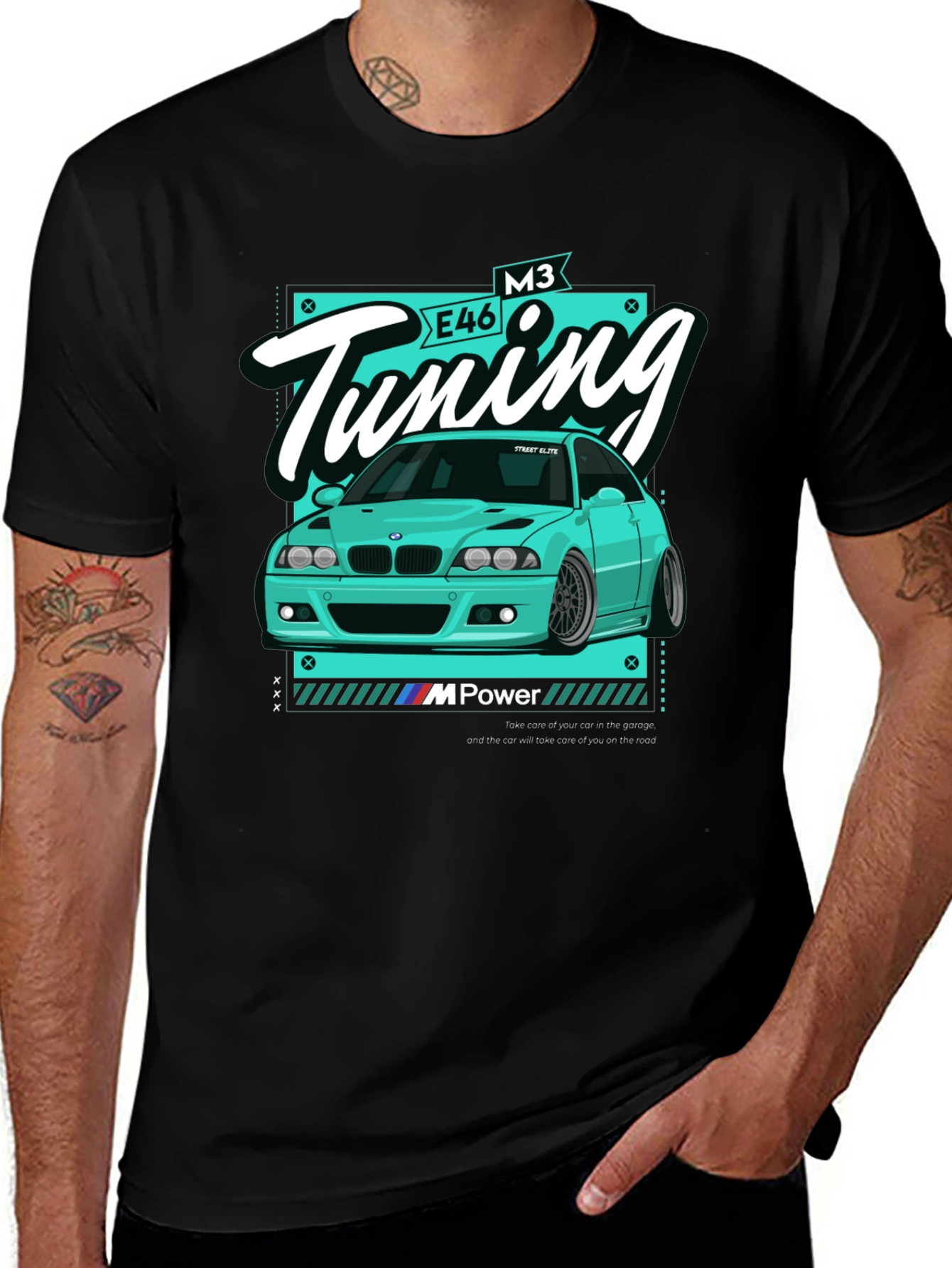 BMW M3 E46 Tuning T-Shirt - Car Enthusiast Apparel