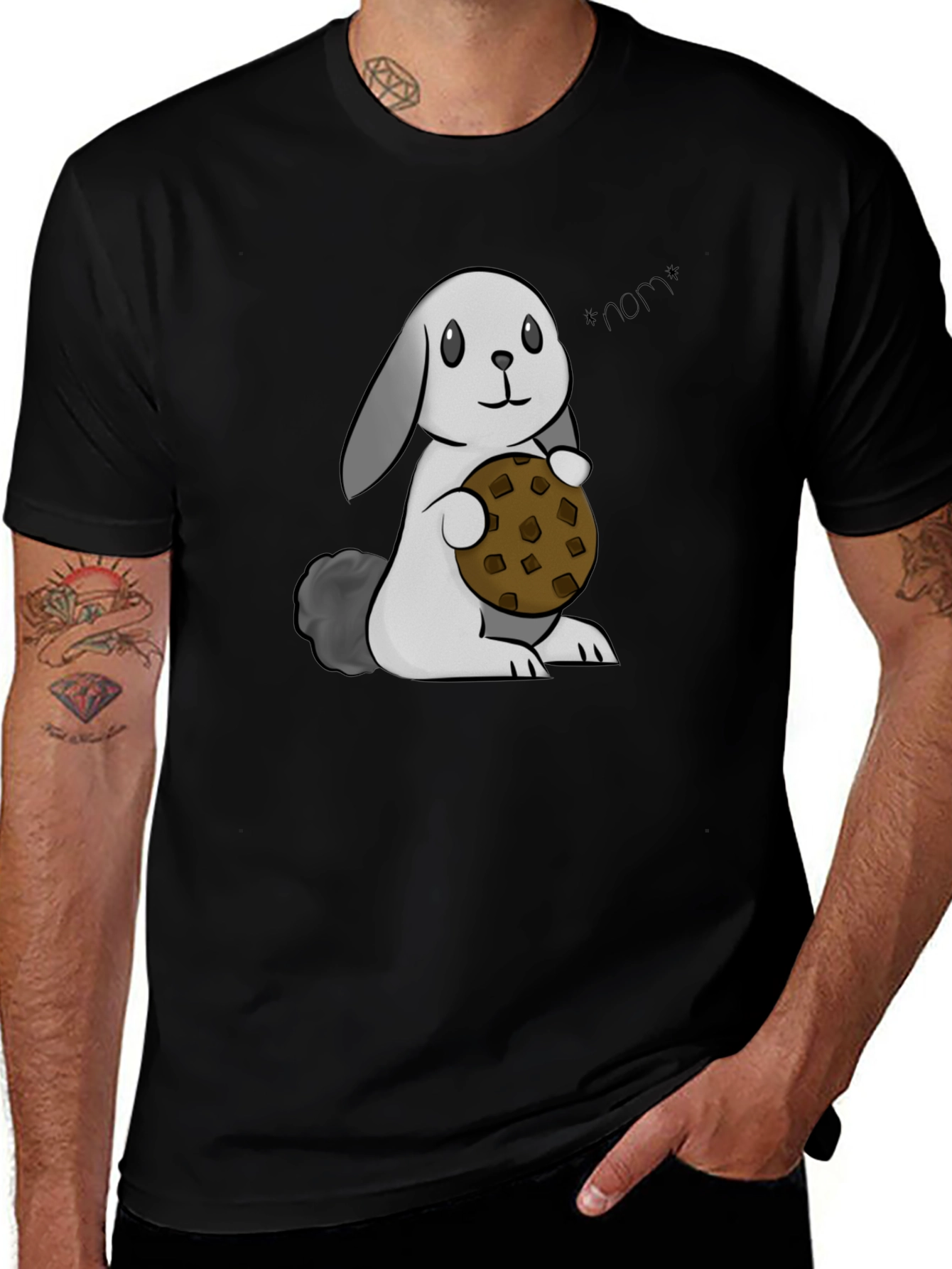 Variant 11 of Cute Bunny Cookie T-Shirt