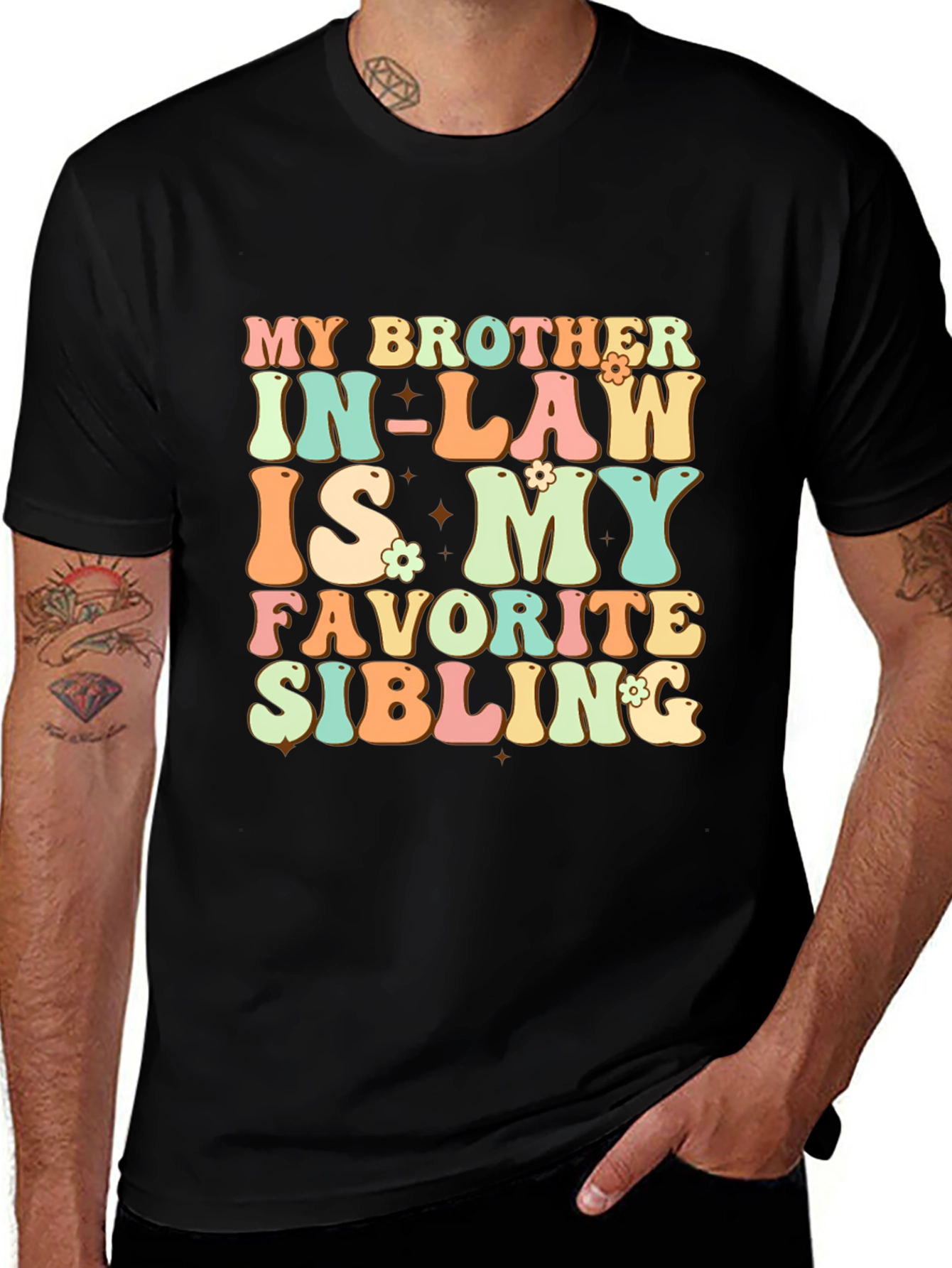 Variant 15 of My Brother In-Law Favorite Sibling T-Shirt