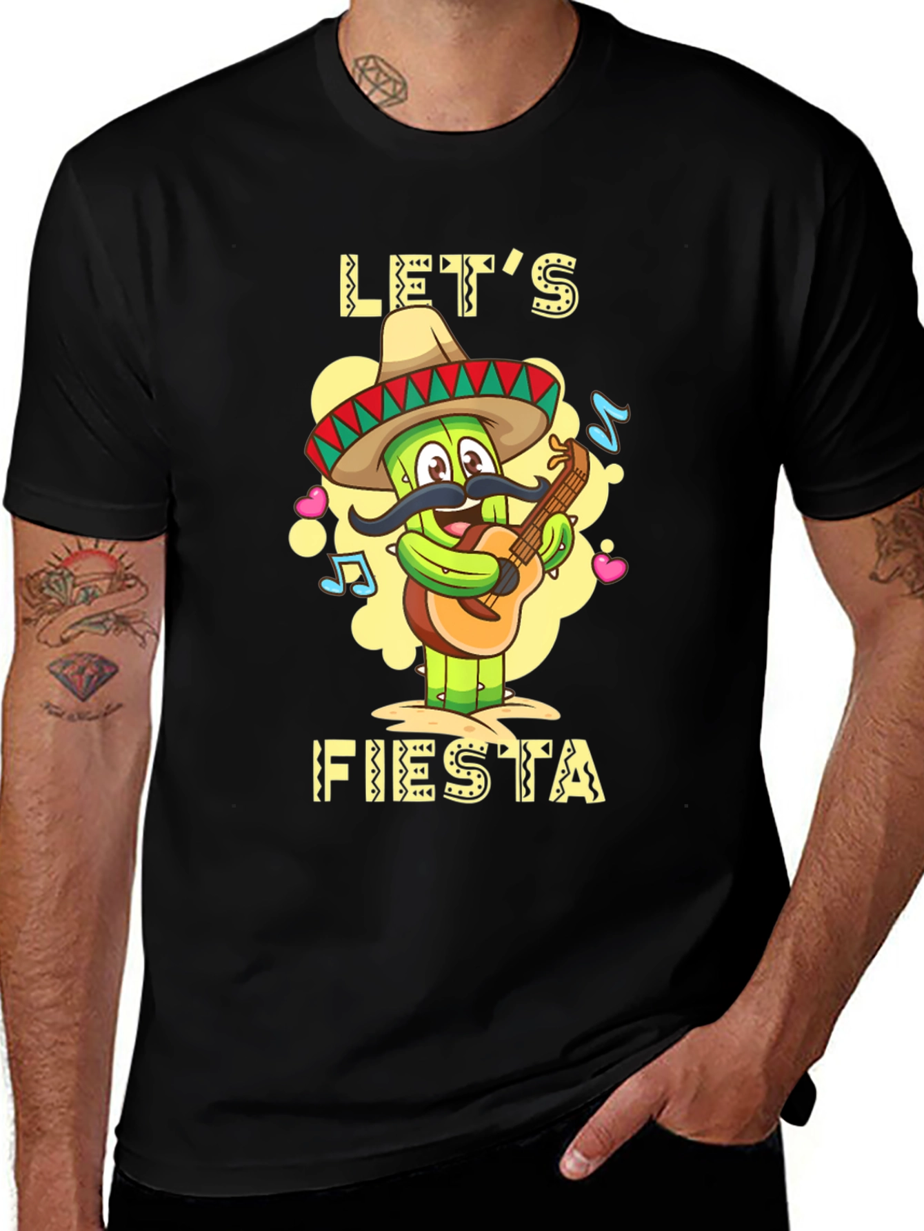Variant 17 of Let's Fiesta Cactus Graphic T-Shirt
