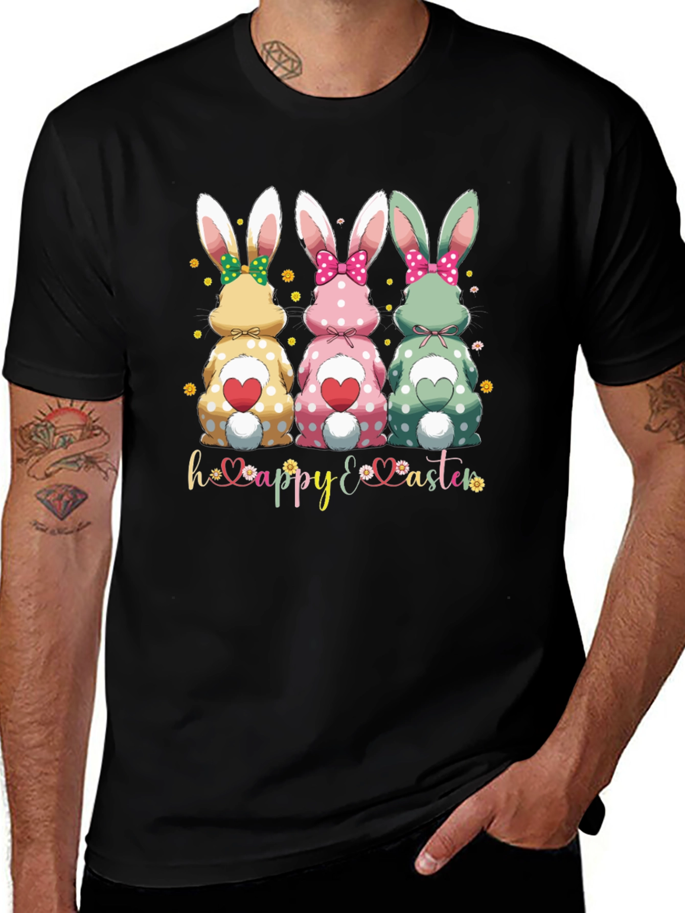 Variant 18 of Easter Bunny T-Shirt: Cute Rabbit Tee