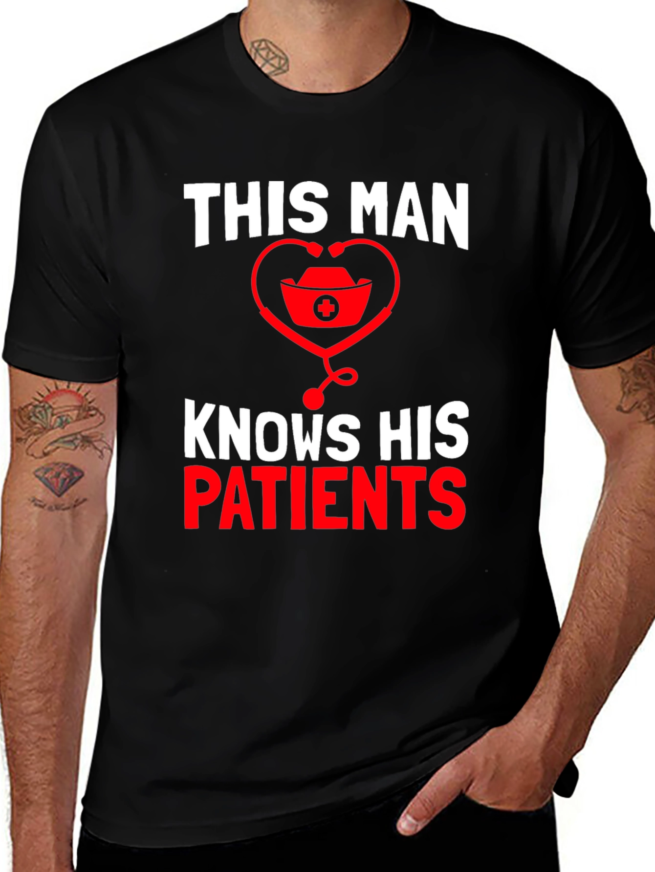 Variant 24 of This Man Knows His Patients T-Shirt