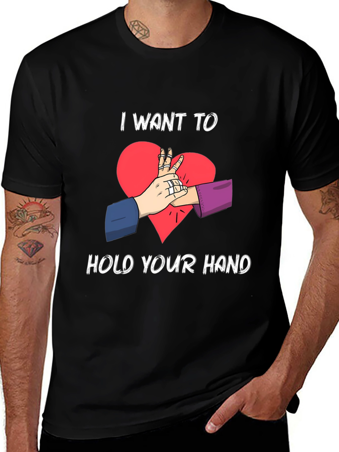 Variant 29 of I Want To Hold Your Hand T-Shirt