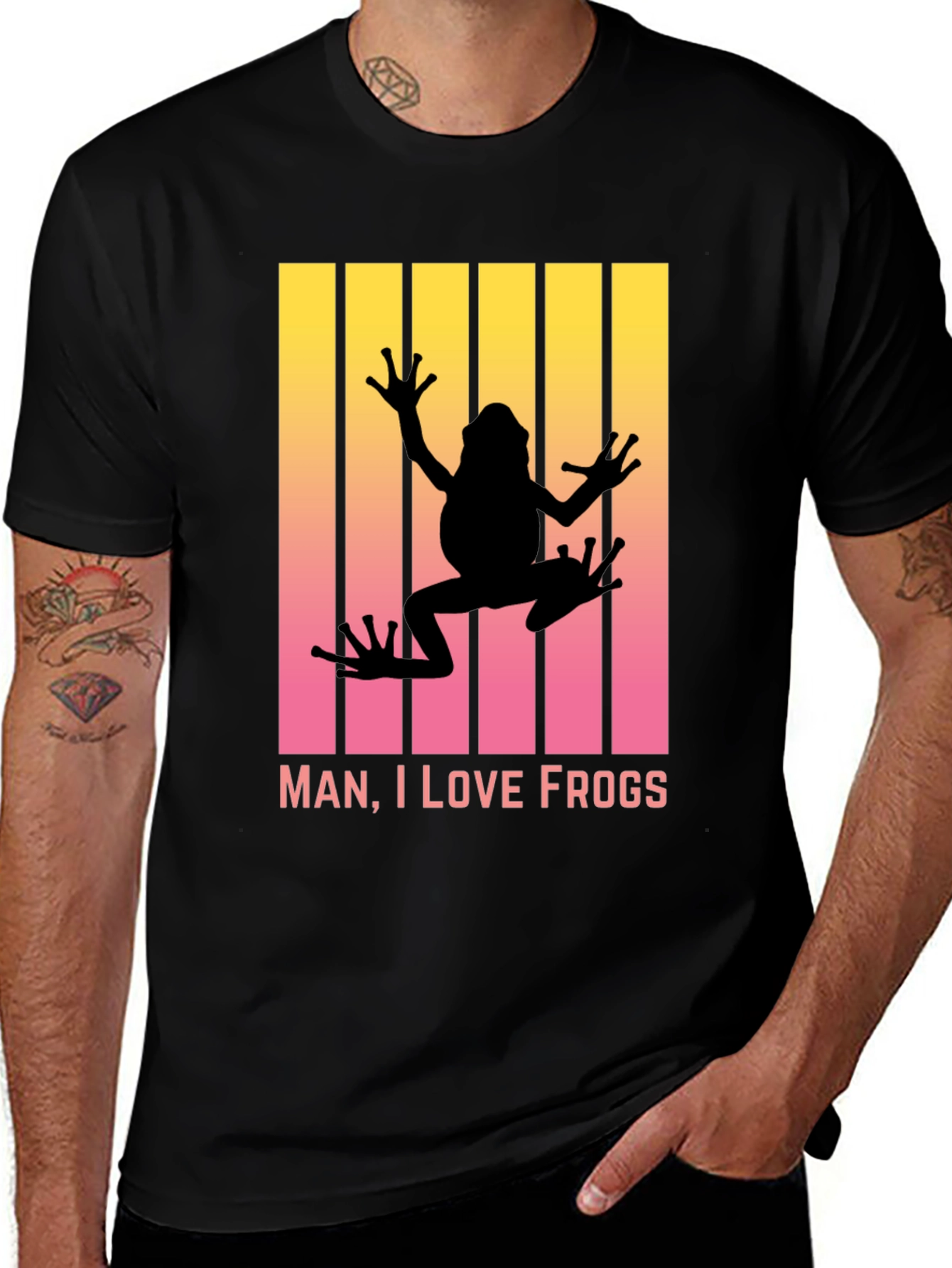 Variant 21 of Man, I Love Frogs T-Shirt