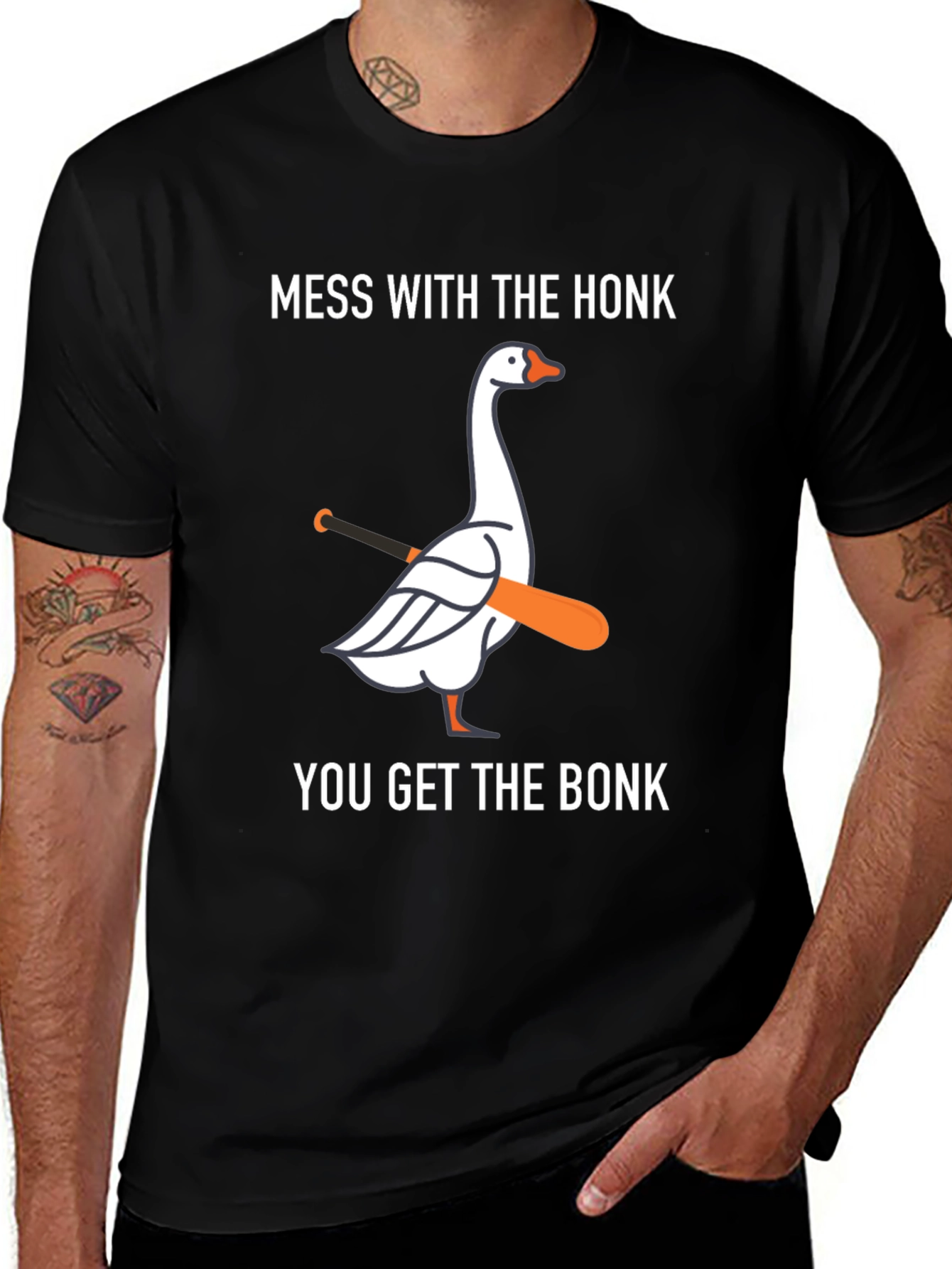 Variant 17 of Mess with Honk You Get Bonk T-Shirt